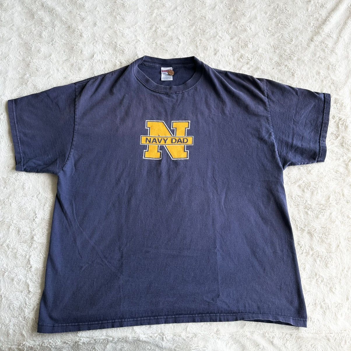 Soffe Vintage USNA Naval Academy Shirt Tee Mens XL Navy Military Size US XL / EU 56 / 4 - 2 Thumbnail