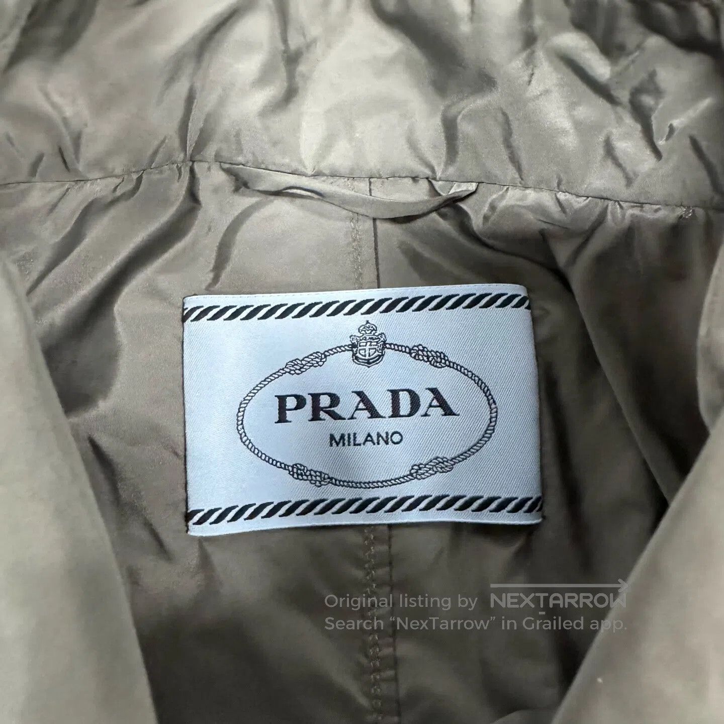 Prada Prada Skirt hem nylon windbreaker| Size L / US 10 / IT 46 - 6 Thumbnail