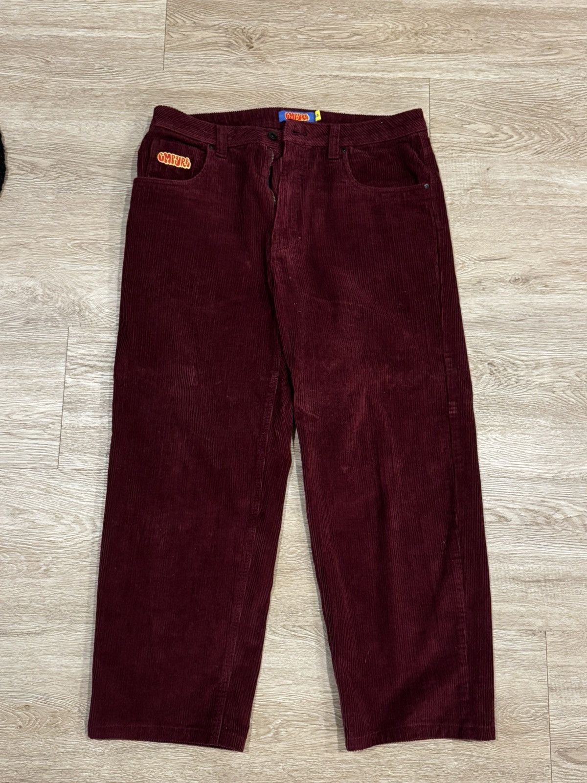Empyre Empyre Red Corduroy Skate Vintage Style Pants Size US 32 / EU 48 - 1 Thumbnail