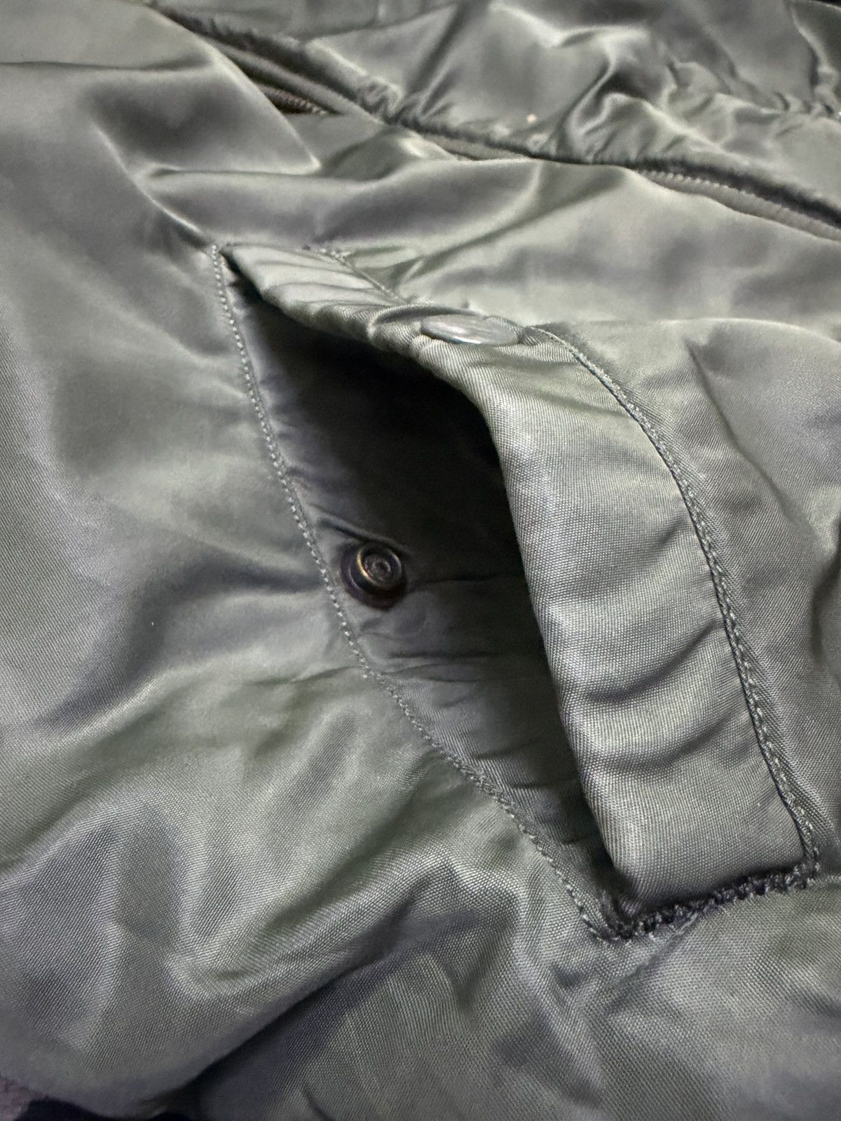 Vintage Rare!! Vintage 1960 Military Bomber Jacket Ma-1 Size US M / EU 48-50 / 2 - 16 Thumbnail