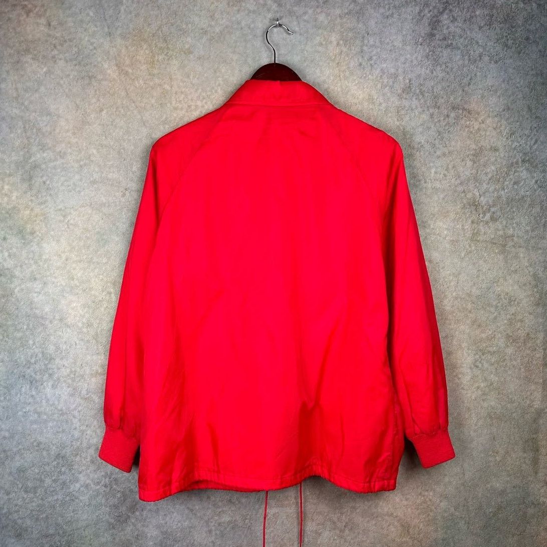 Disney × Vintage Vintage 80s Disney Minnie Mouse Golf Jacket Sz 36 Red Size L / US 10 / IT 46 - 3 Thumbnail