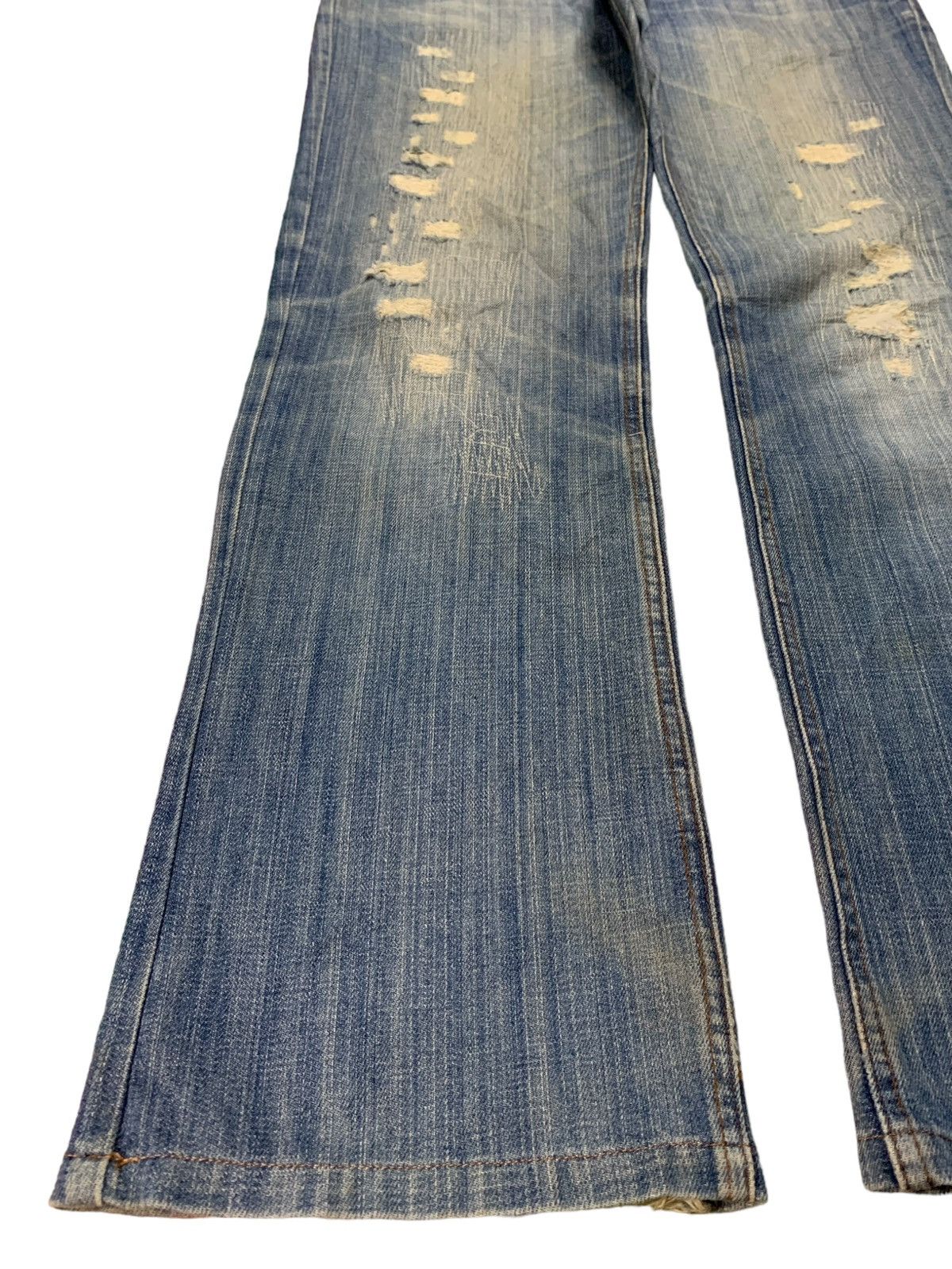 Dolce & Gabbana Vintage Italy Dolce Gabbana Mud Wash Distressed Baggy Jeans Size US 35 - 6 Thumbnail