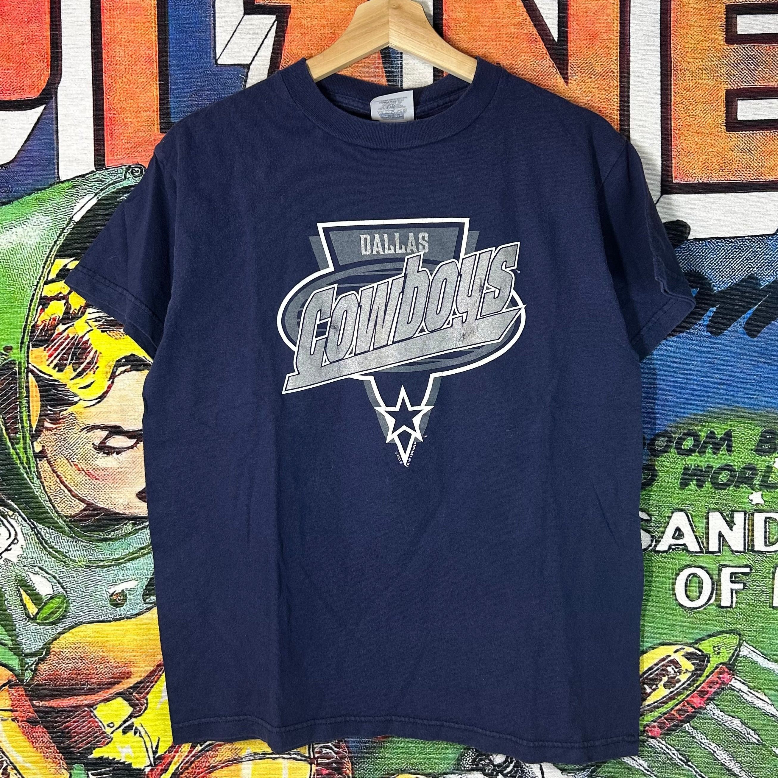 Vintage Vintage 90s Dallas Cowboys Tee Size Youth Large / Small Size US L / EU 52-54 / 3 - 1 Thumbnail