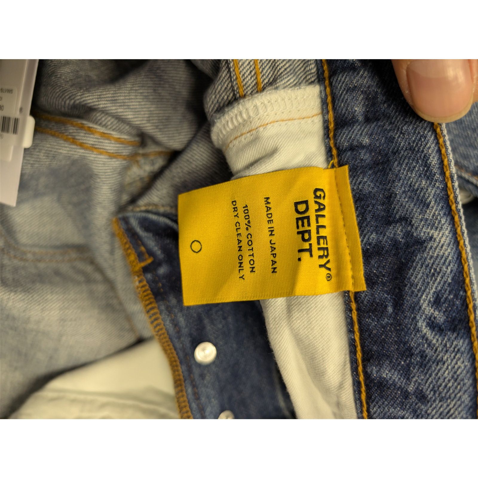 Gallery Dept. o1rshd1 Selvedge Denim Jeans in Blue Size US 32 / EU 48 - 20 Thumbnail