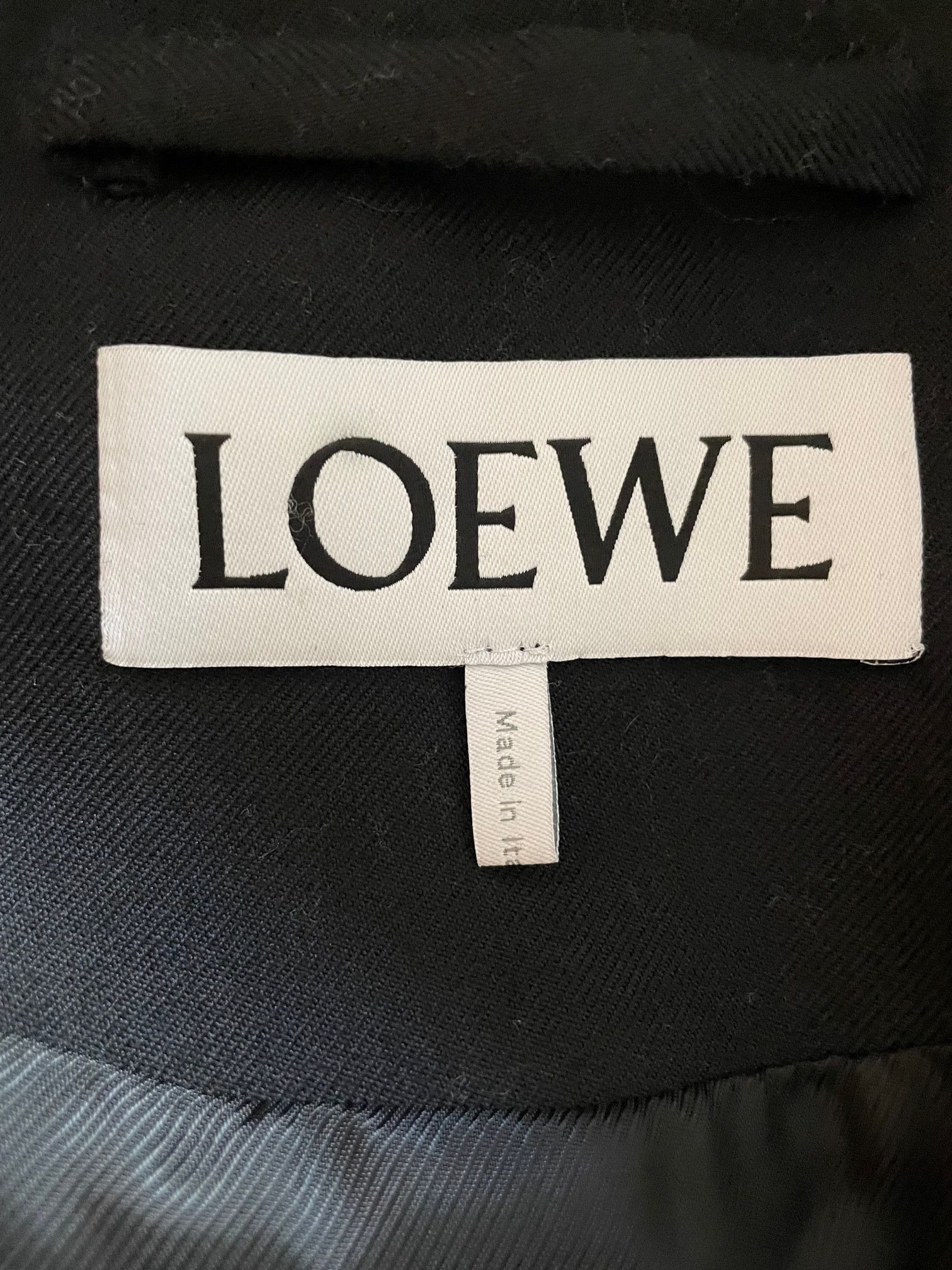Loewe LOEWE FW25 Belted Wool Zip Jacket Sz 42EU (XS) Size US S / EU 44-46 / 1 - 3 Thumbnail