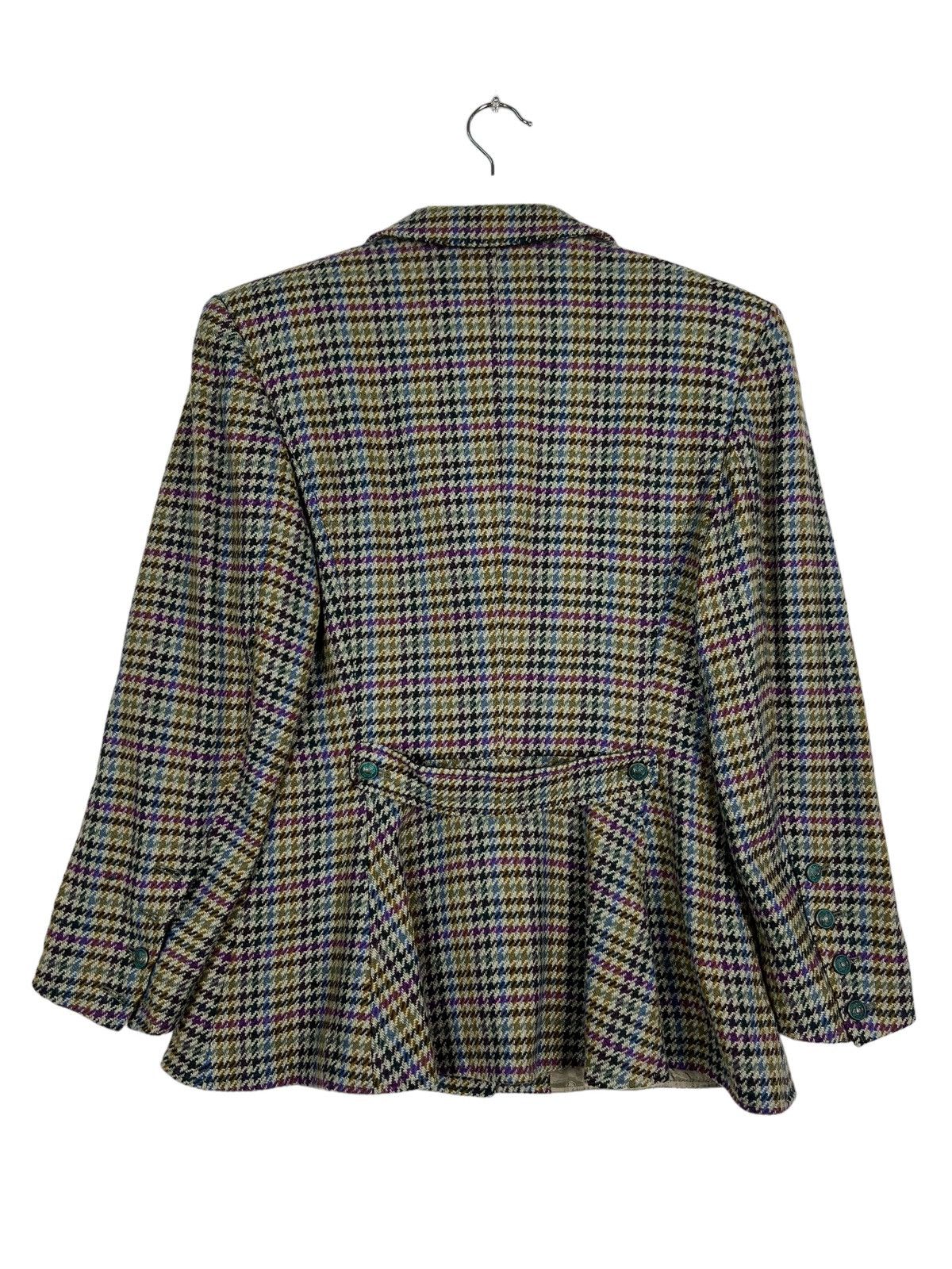 Aigner × Etienne Aigner 🔥 VINTAGE ETIENNE AIGNER TWEED WOOL BLAZER MADE IN GERMANY Size M / US 6-8 / IT 42-44 - 8 Thumbnail