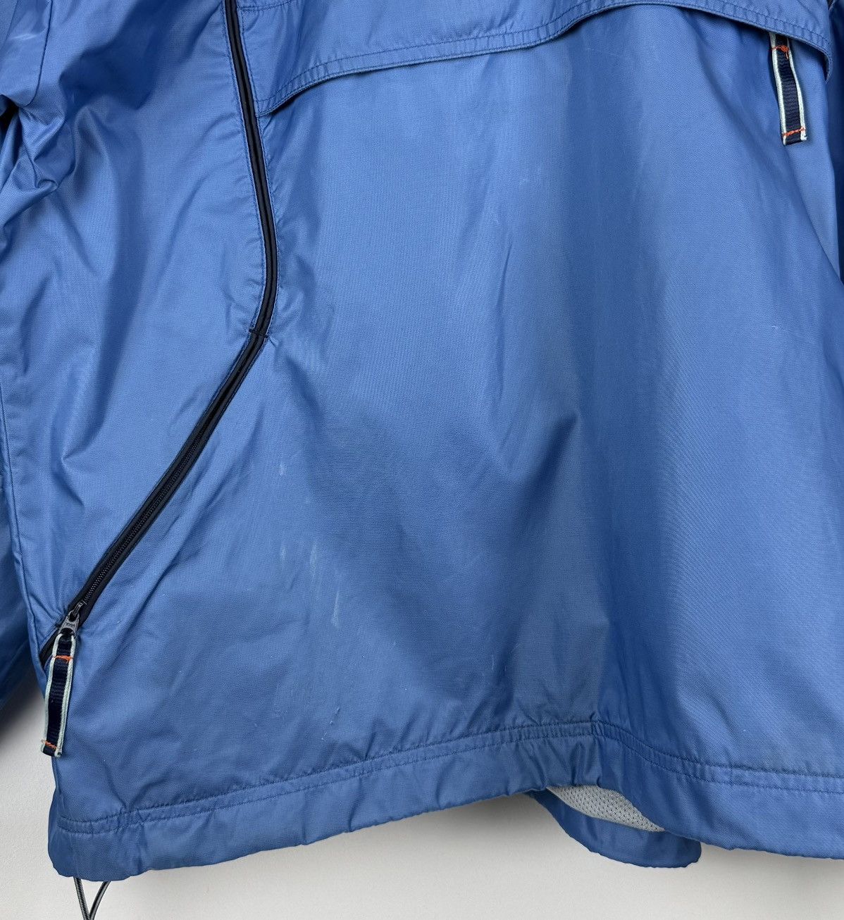 Nike Vintage Nike Anorak 1/2 Zip Jacket Blue Hooded Swoosh Nylon Size US M / EU 48-50 / 2 - 8 Thumbnail