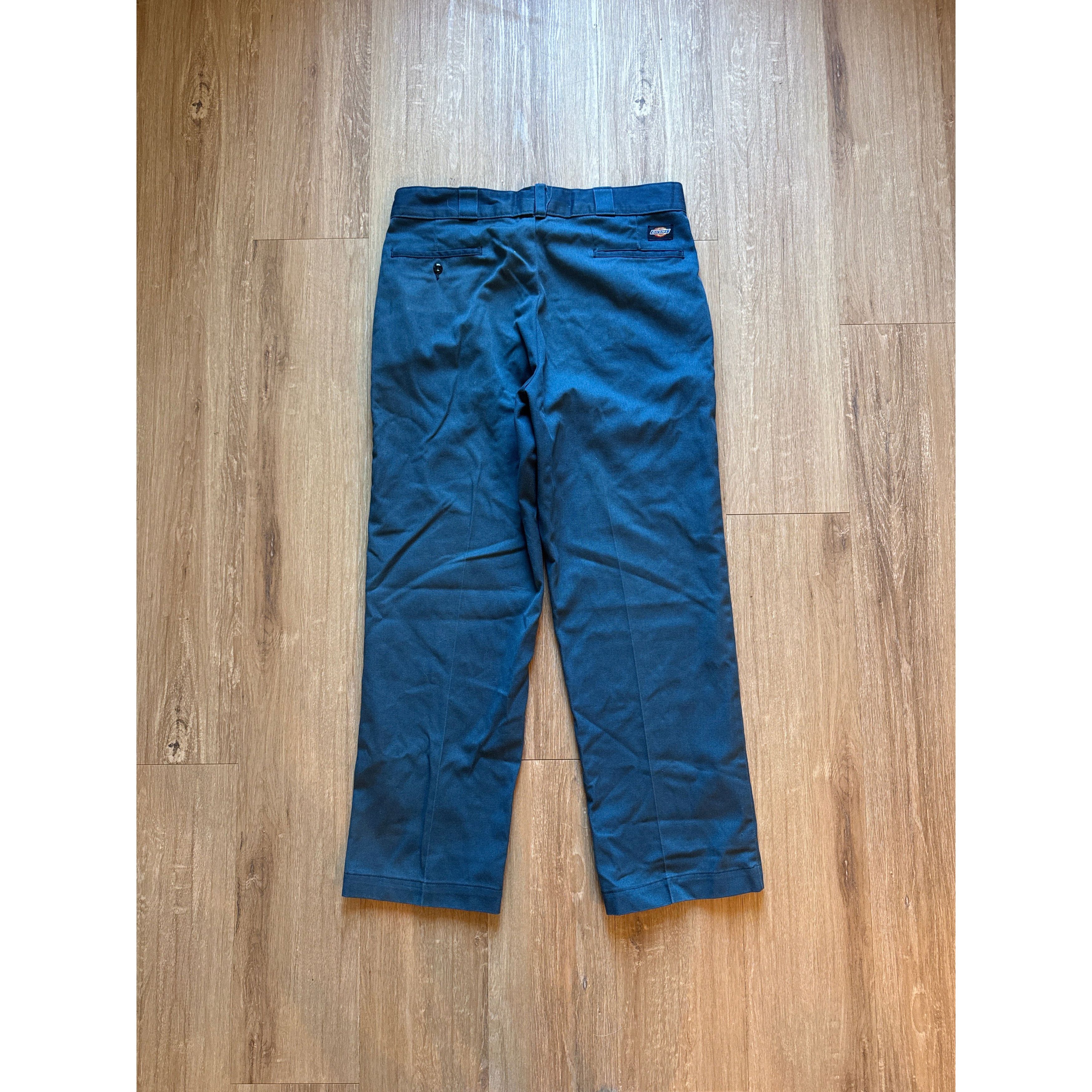 Other Vintage Dickies Blue Carpenter Chino Pants Size US 34 / EU 50 - 1 Thumbnail
