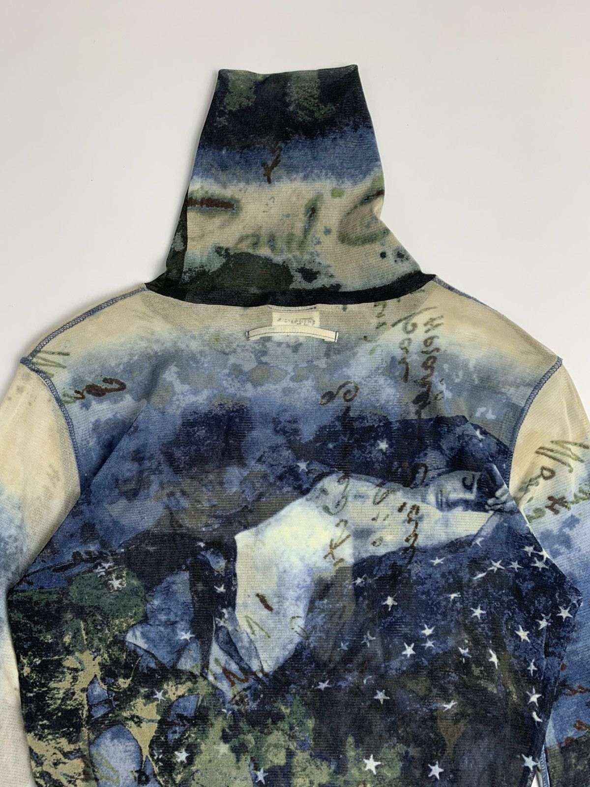 Jean Paul Gaultier Jean Paul Gaultier Femme Mesh Top Star Map Print Size M / US 6-8 / IT 42-44 - 13 Thumbnail
