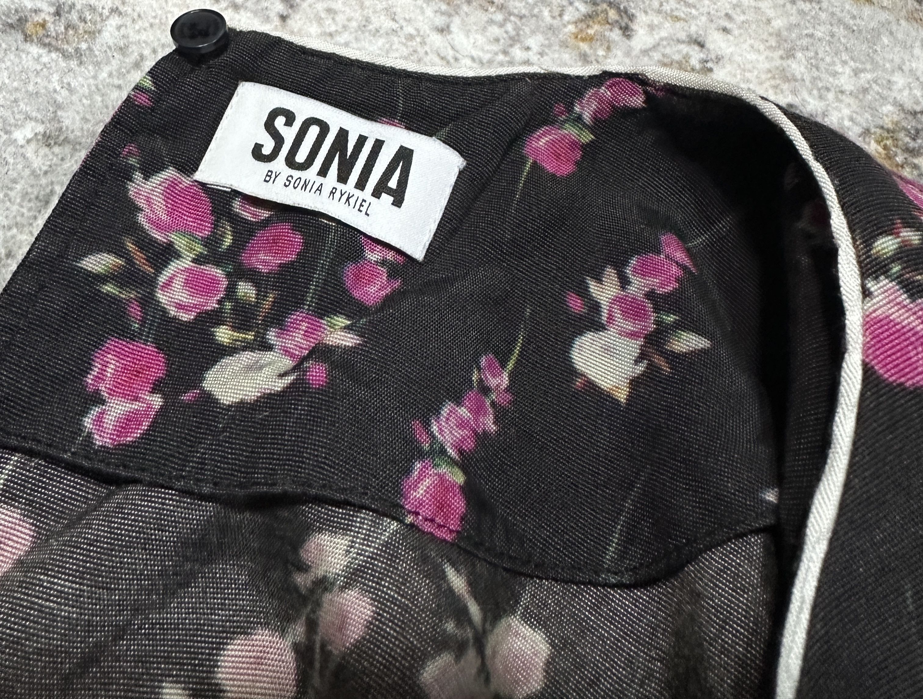 Sonia Rykiel Floral top Size S / US 4 / IT 40 - 6 Thumbnail