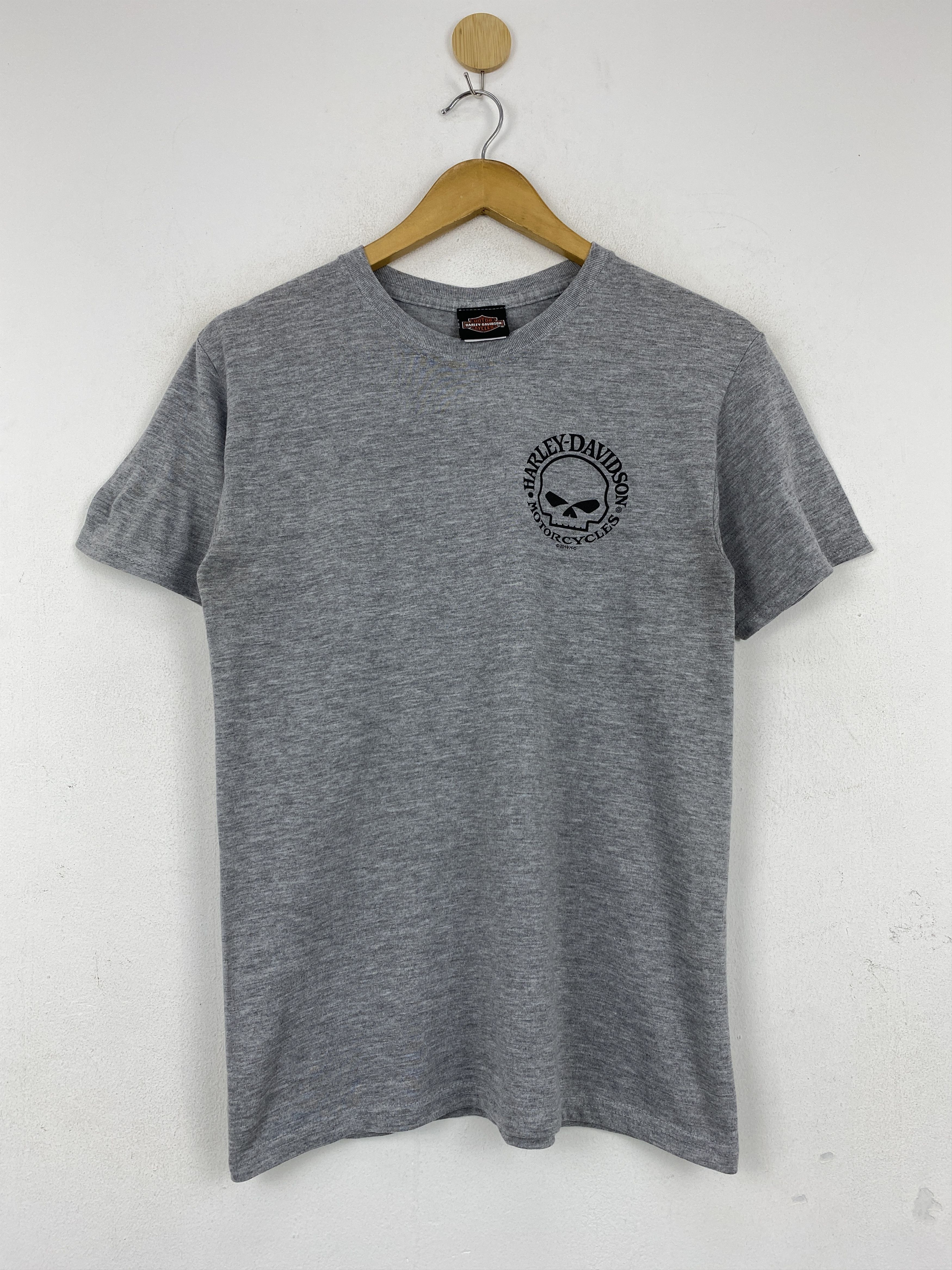 Harley Davidson × Vintage Vintage Harley Davidson Metropolitan Skull Tee TA0653 Size US S / EU 44-46 / 1 - 2 Thumbnail