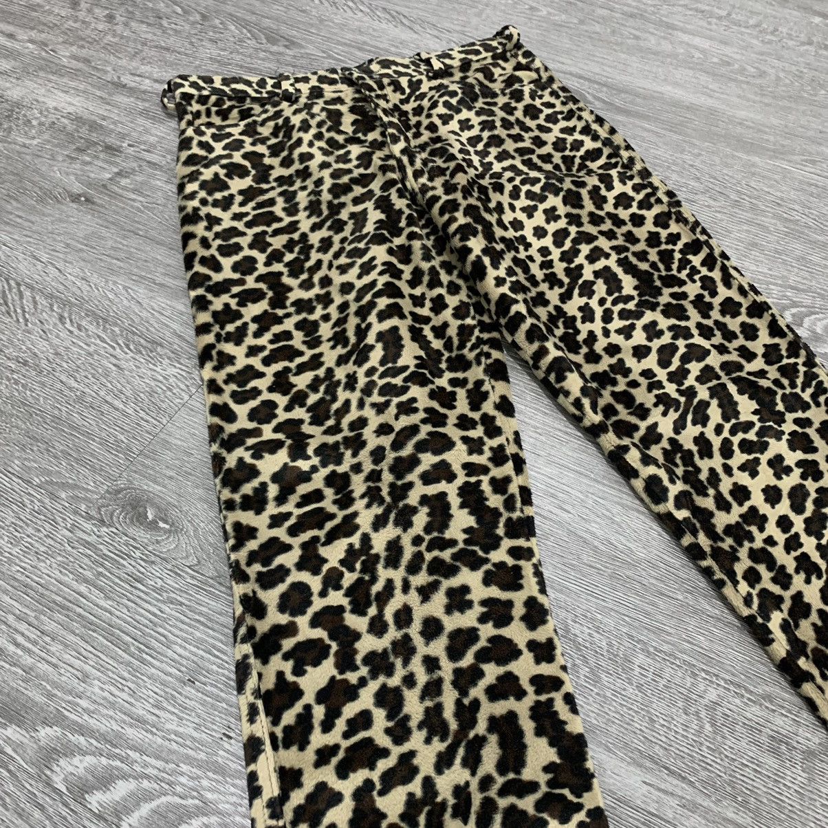Beauty Beast Sexy Dynamite London Leopard Fleece Pant Size US 32 / EU 48 - 8 Thumbnail