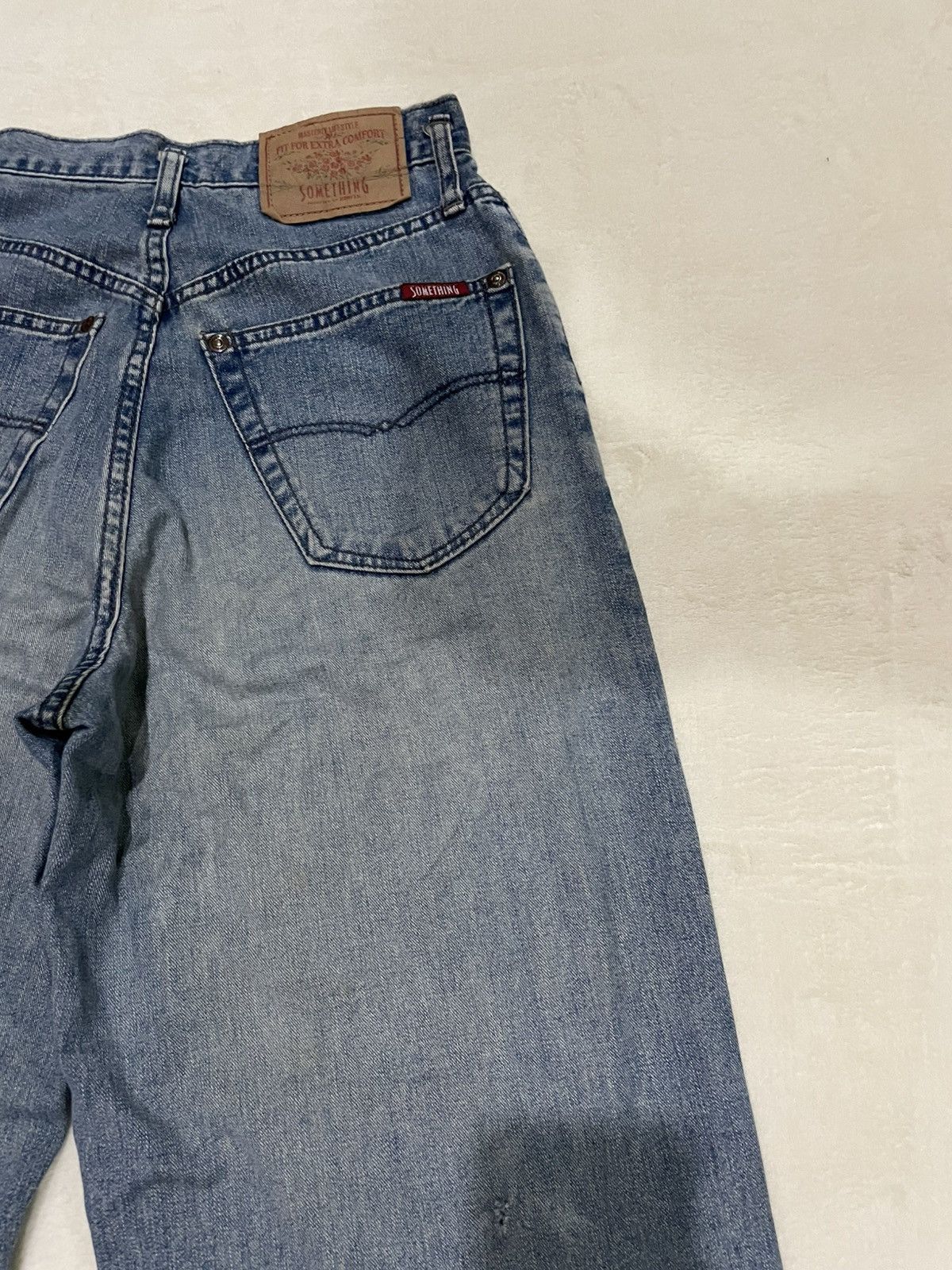 Edwin Vintage Something Edwin Baggy Mudwash Denim Jeans Size US 26 / EU 42 - 12 Thumbnail