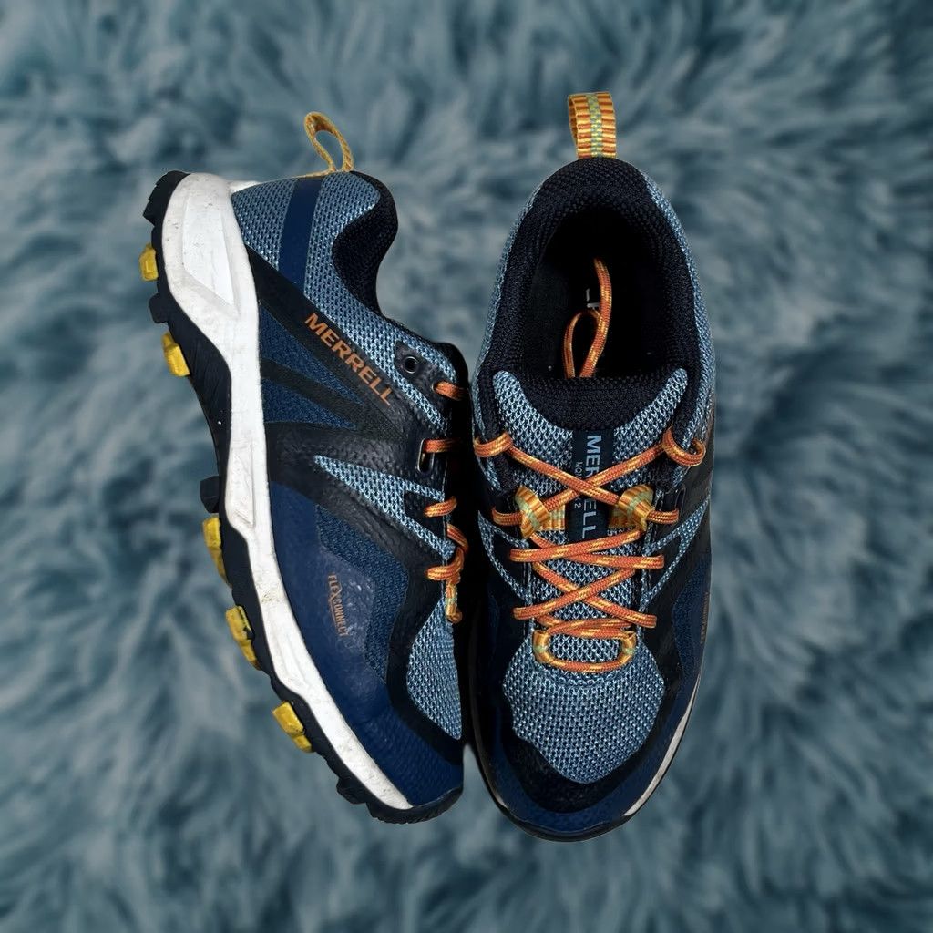 Merrell Merrell MQM Flex Connect Hiking Sneakers Mens 8.5 Blue Orange J036313 Size US 9 / EU 42 - 1 Thumbnail