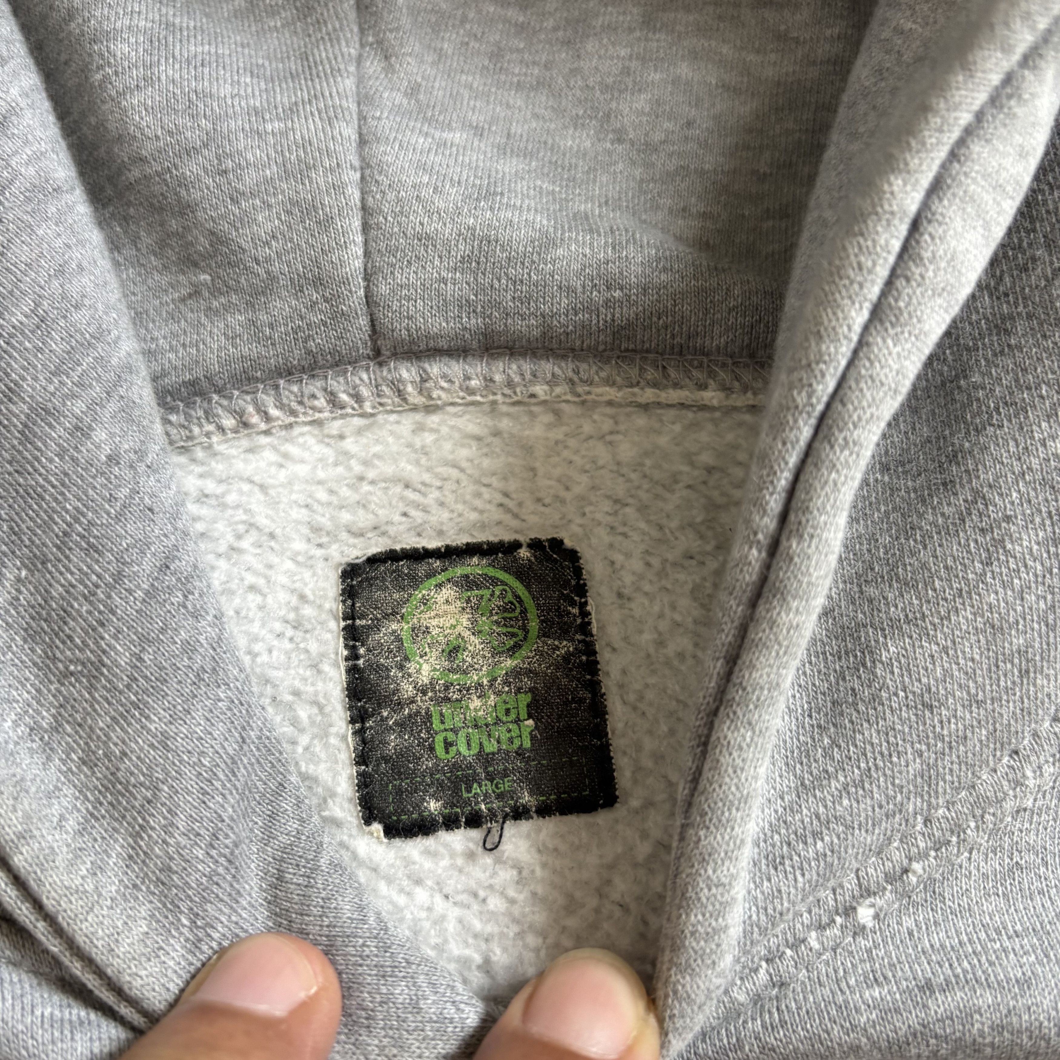 Undercover Vintage 2001 Undercover chaotic skull hoodie Size US L / EU 52-54 / 3 - 6 Thumbnail