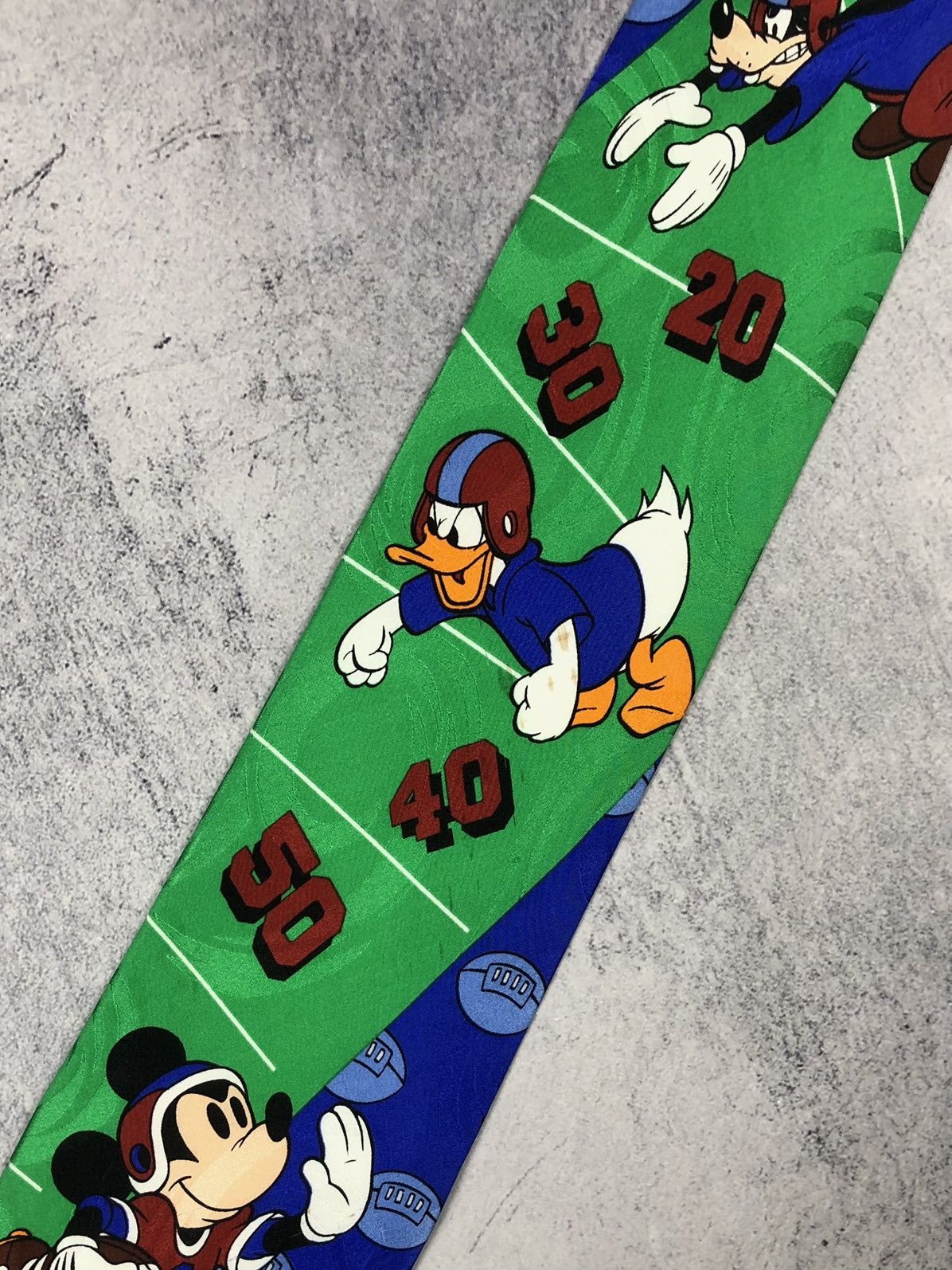 Mickey Mouse 90s Disney Tie Mickey Mouse Donald Duck Size ONE SIZE - 1 Thumbnail
