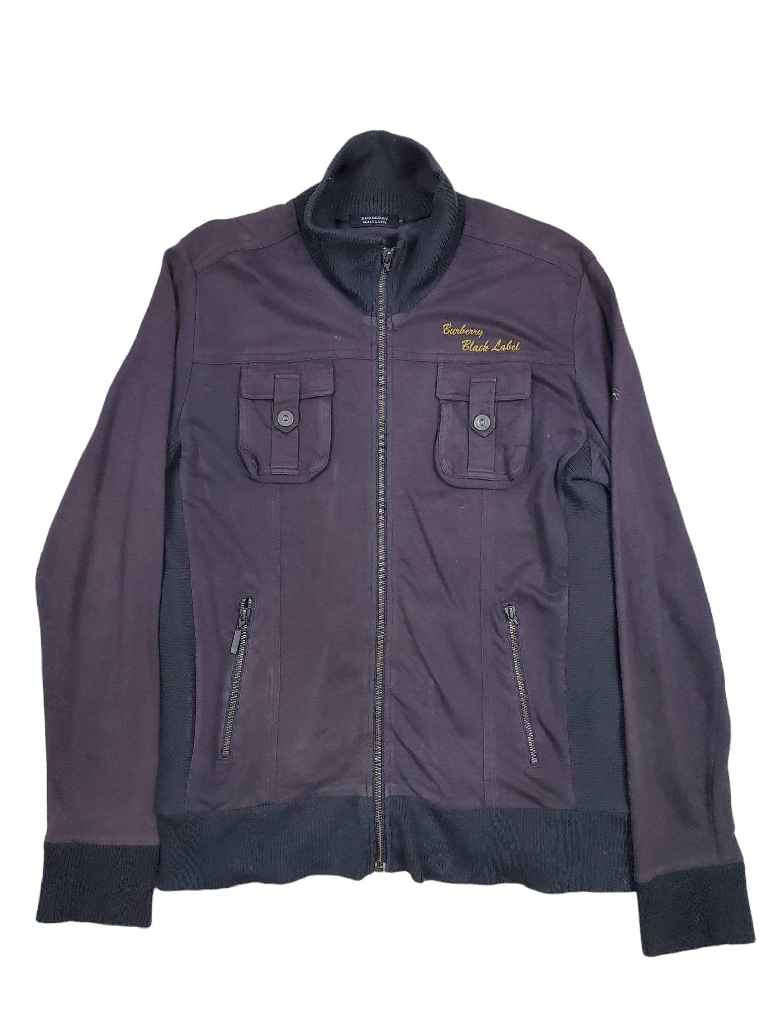 Burberry × Vintage Burberry Black Label Jacket Zipper Size US M / EU 48-50 / 2 - 2 Thumbnail
