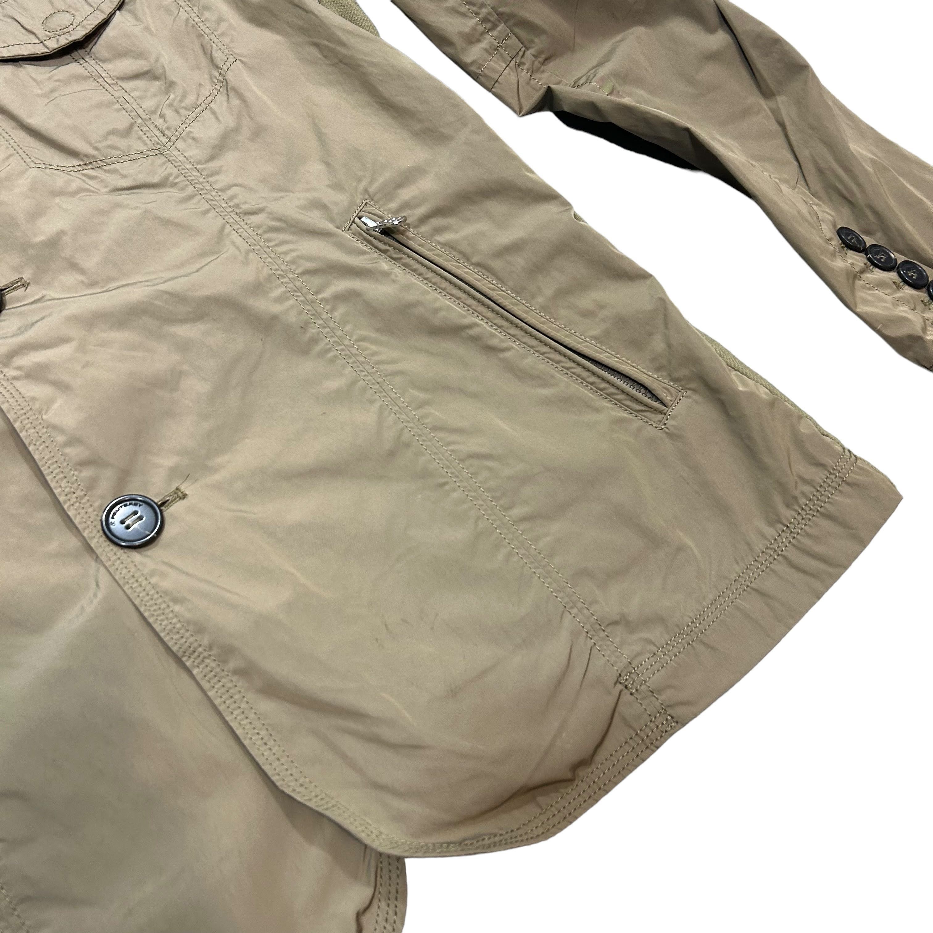 Peuterey Peuterey Light Collared Button Brown Work Jacket Size 52 Size US L / EU 52-54 / 3 - 6 Thumbnail