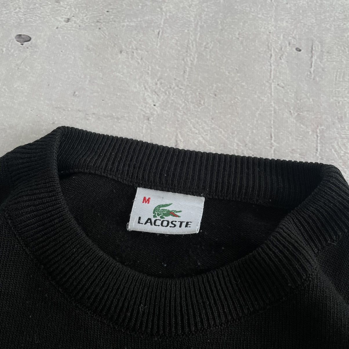 Lacoste × Vintage Vintage 90s Lacoste Knit Sweater Sz M Size US M / EU 48-50 / 2 - 6 Thumbnail