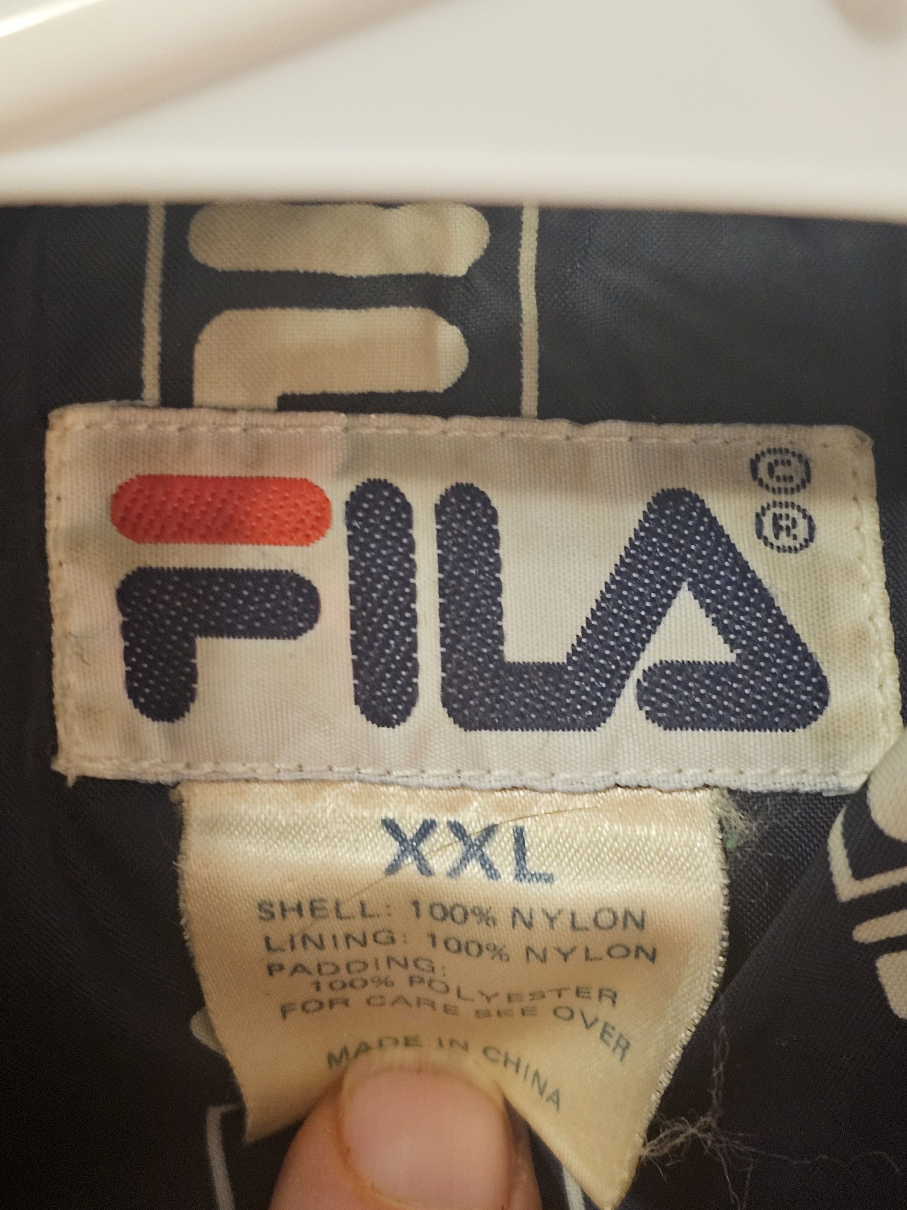 image of Fila 90's Parka in Blue, Men's (Size 2XL)