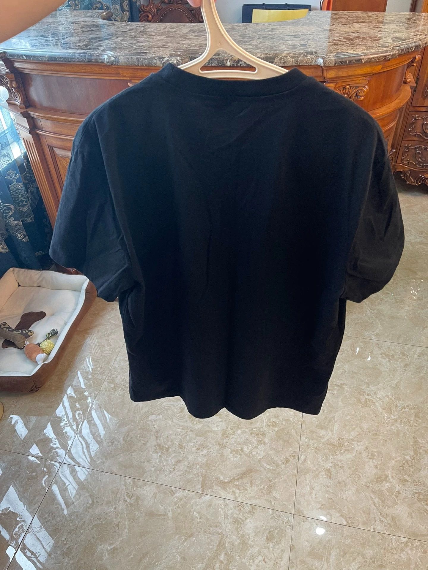 Versace Versace Rhinestone-Embellished Logo Black XL SS Tee Size US XL / EU 56 / 4 - 3 Thumbnail