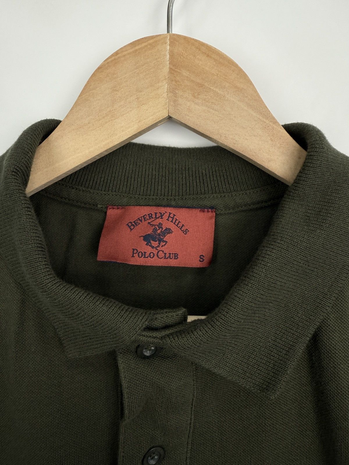 Beverly Hills Polo Club 🇺🇸 Vintage Beverly Hills Polo Club Polo T-Shirt Rare Retro Size US S / EU 44-46 / 1 - 5 Thumbnail