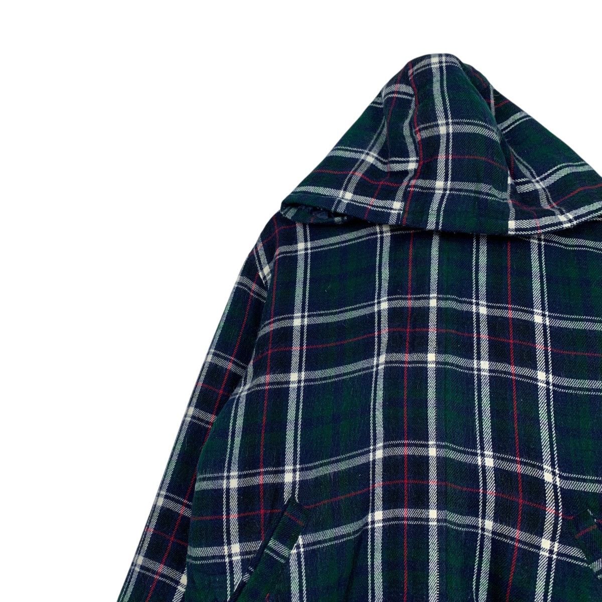 Vintage ZIPPO Green Checked Zipper Hoodie Jacket #2262-C100 Size US L / EU 52-54 / 3 - 6 Thumbnail