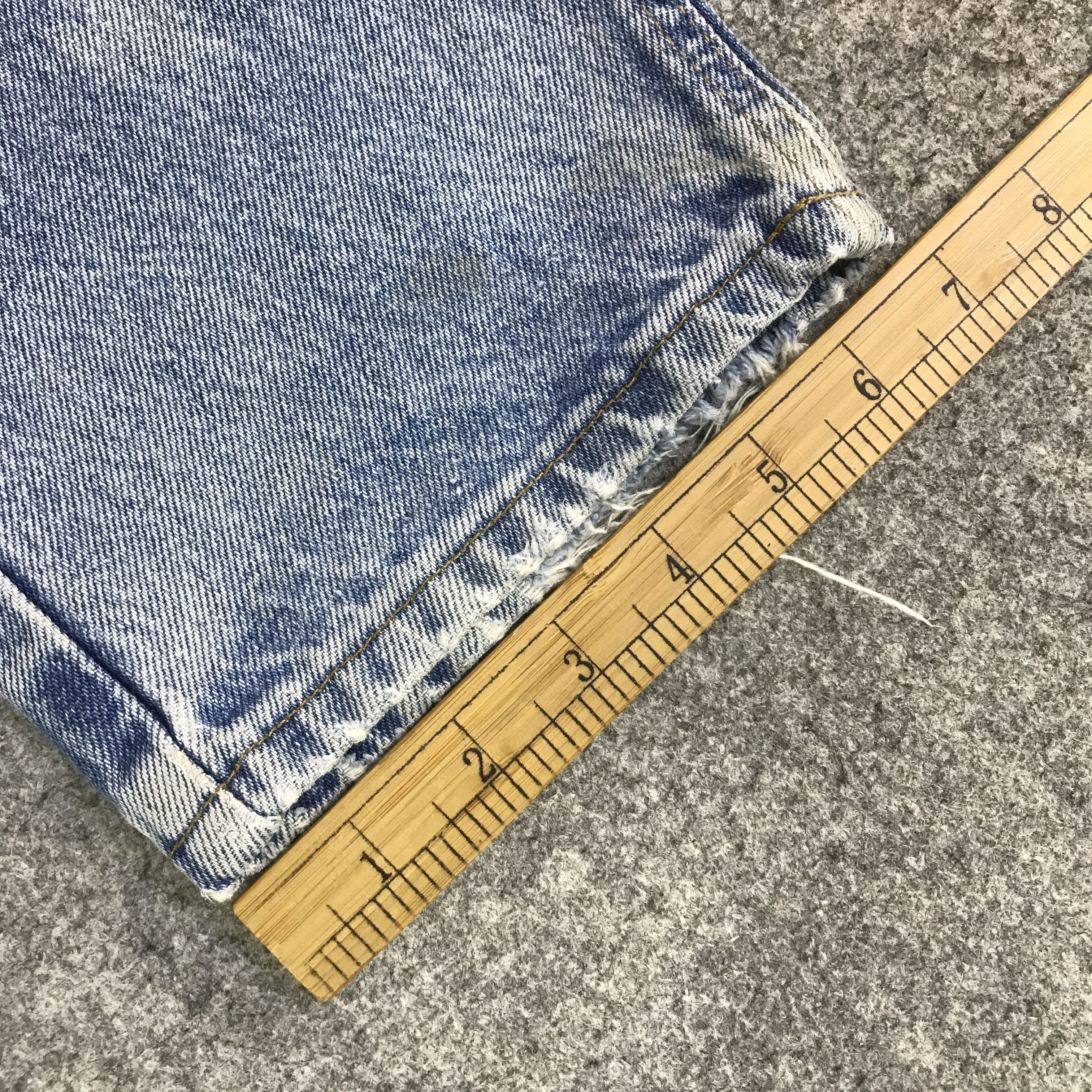 Carhartt CARHARTT DISTRESSED FADED DENIM PANTS K118B7 Size US 29 - 11 Thumbnail