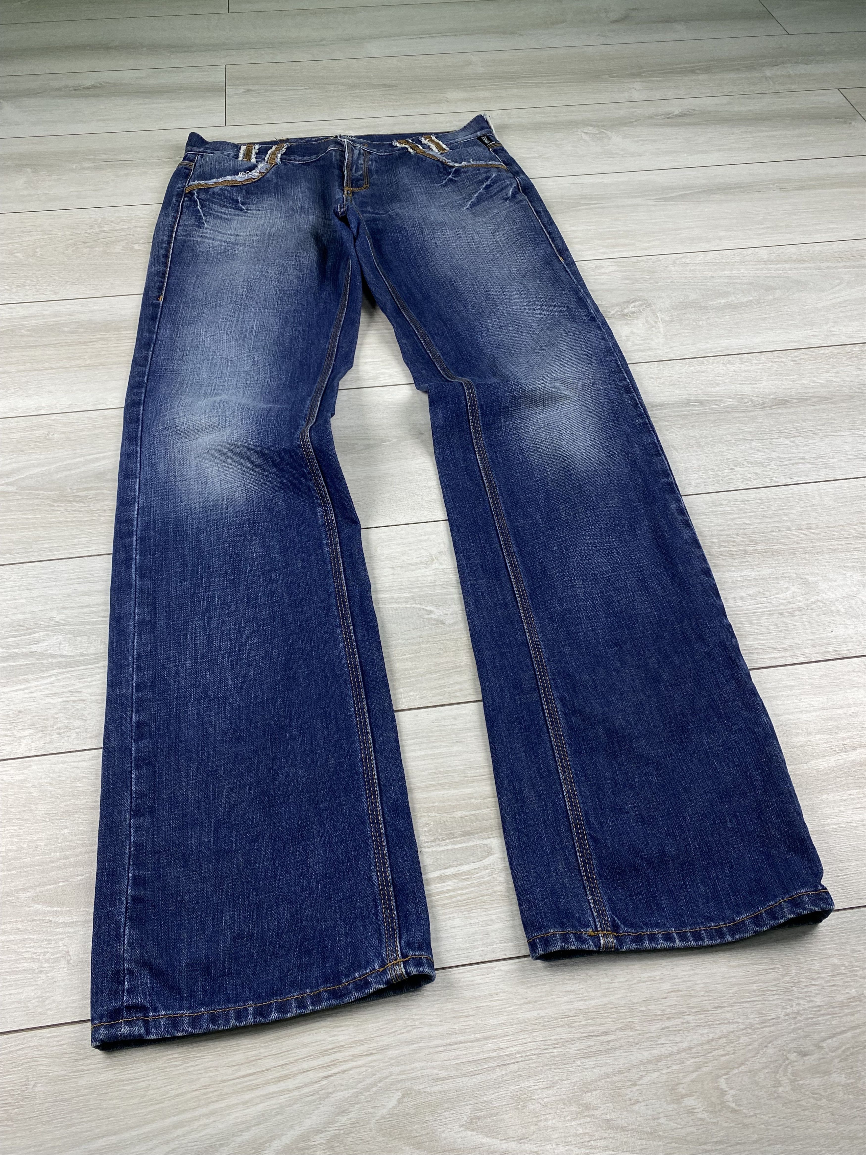 Versace Jeans Couture Rare vintage Versace jeans couture stright jeans size 29 Size 29" - 3 Thumbnail