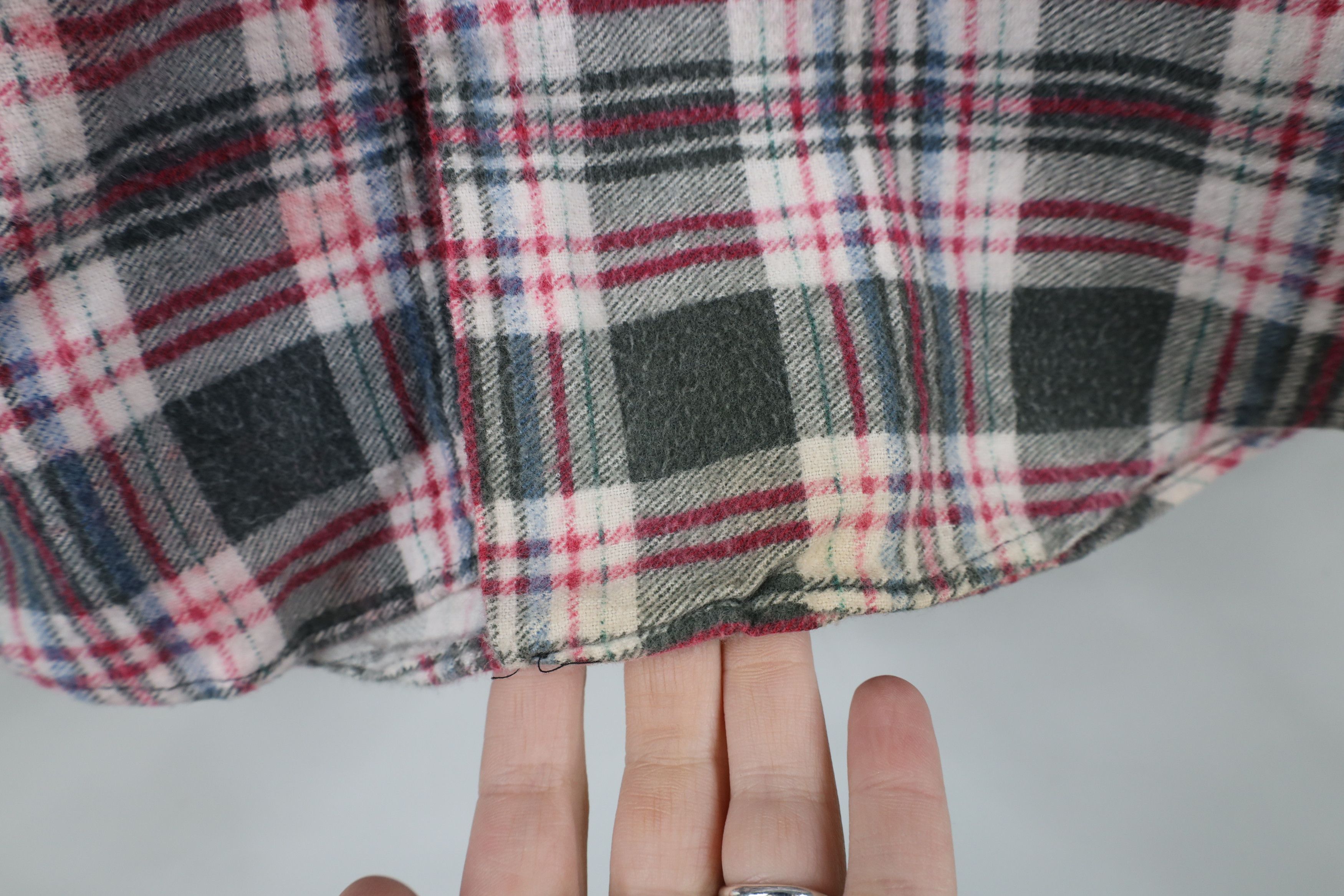 Vintage Vintage 90s Streetwear Flannel Collared Button Shirt Size US M / EU 48-50 / 2 - 4 Thumbnail