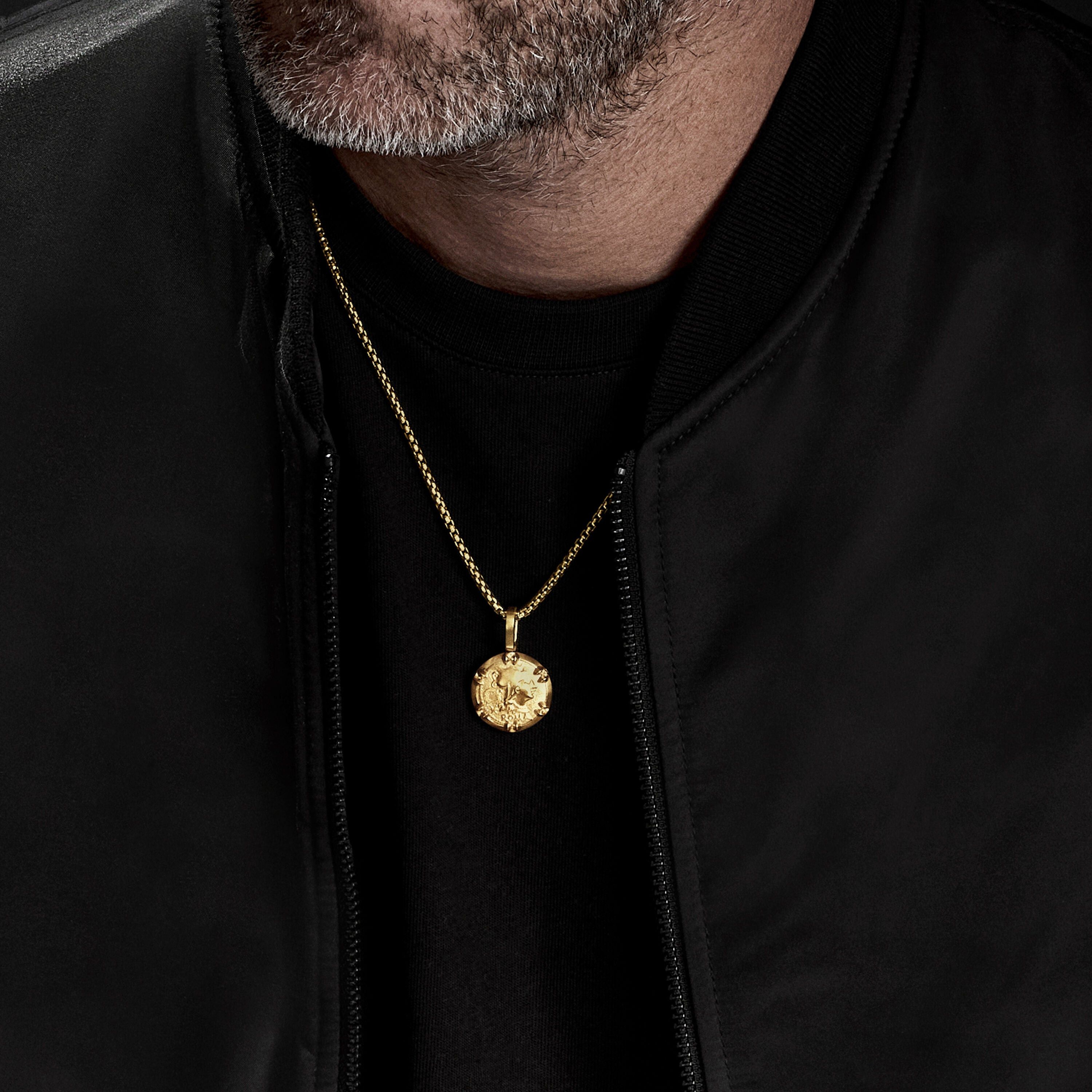 David Yurman o1w1db10526 D25418M /Size 7 /Roman Reversible in Golden Size ONE SIZE - 4 Thumbnail