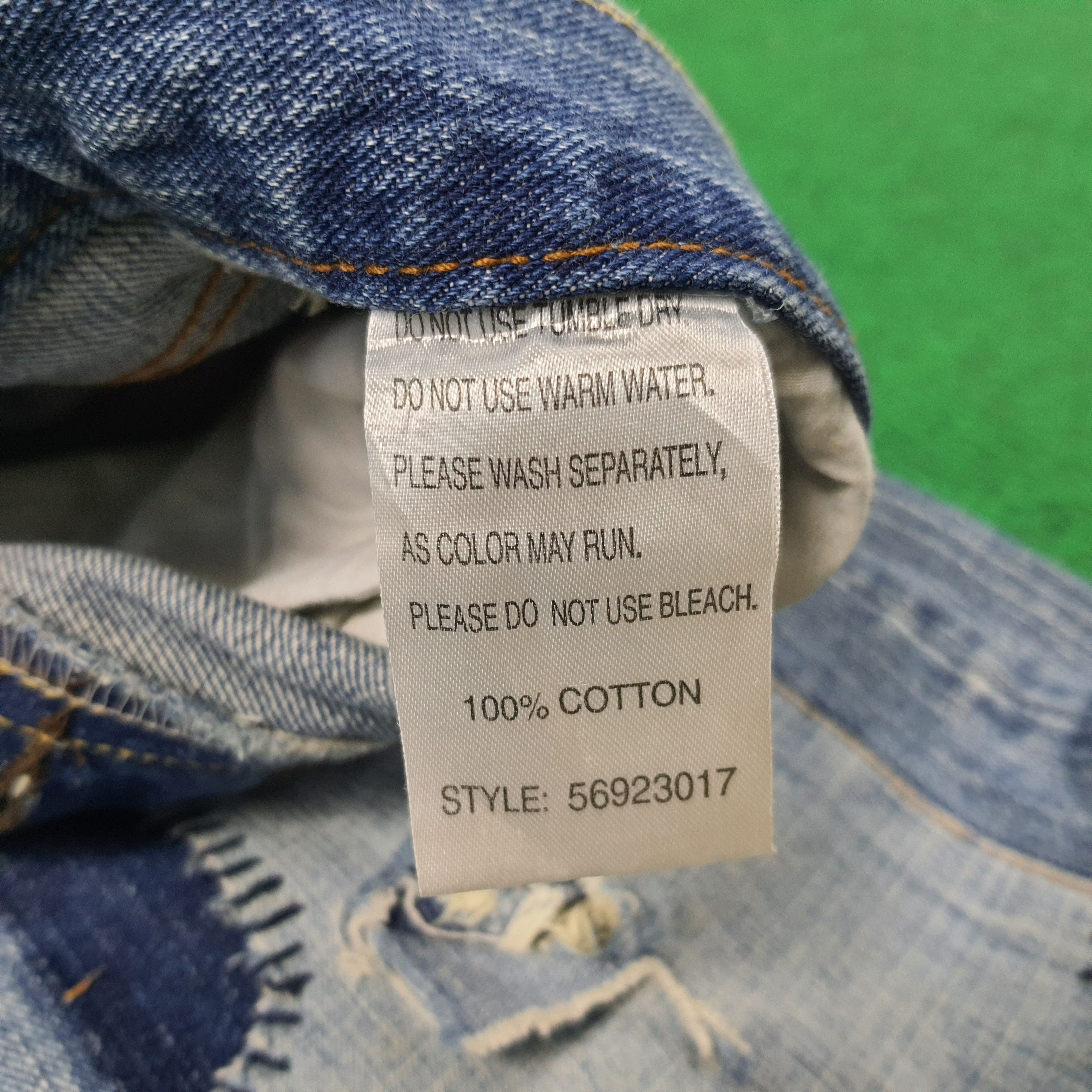Vintage Vintage Exhibitionist Patchwork Streetwear Design Jeans Size US 32 / EU 48 - 9 Thumbnail