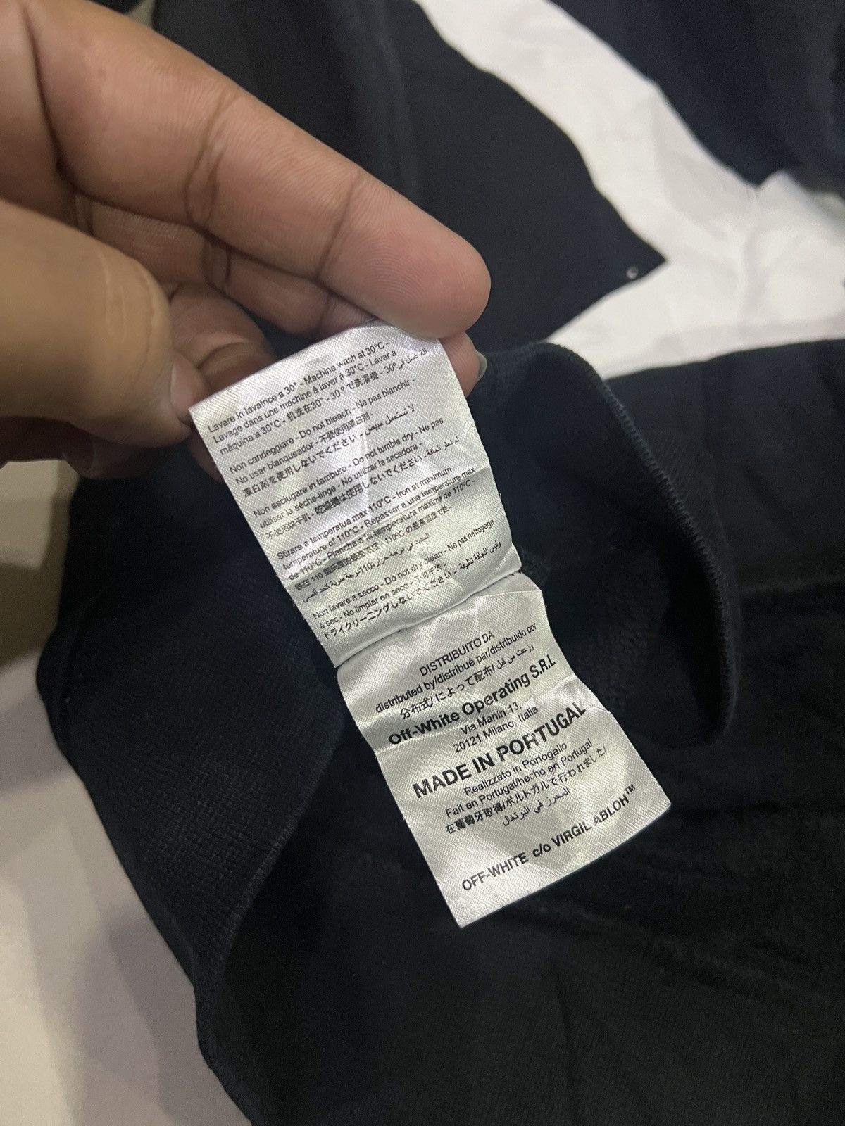 Off-White Off-White Caravaggio Mirror mirror hoodie Size US M / EU 48-50 / 2 - 7 Thumbnail