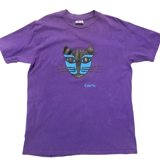 Vintage Vintage 1989’ K.Morks Art Panther Shirt Size US XL / EU 56 / 4 - 1 Thumbnail