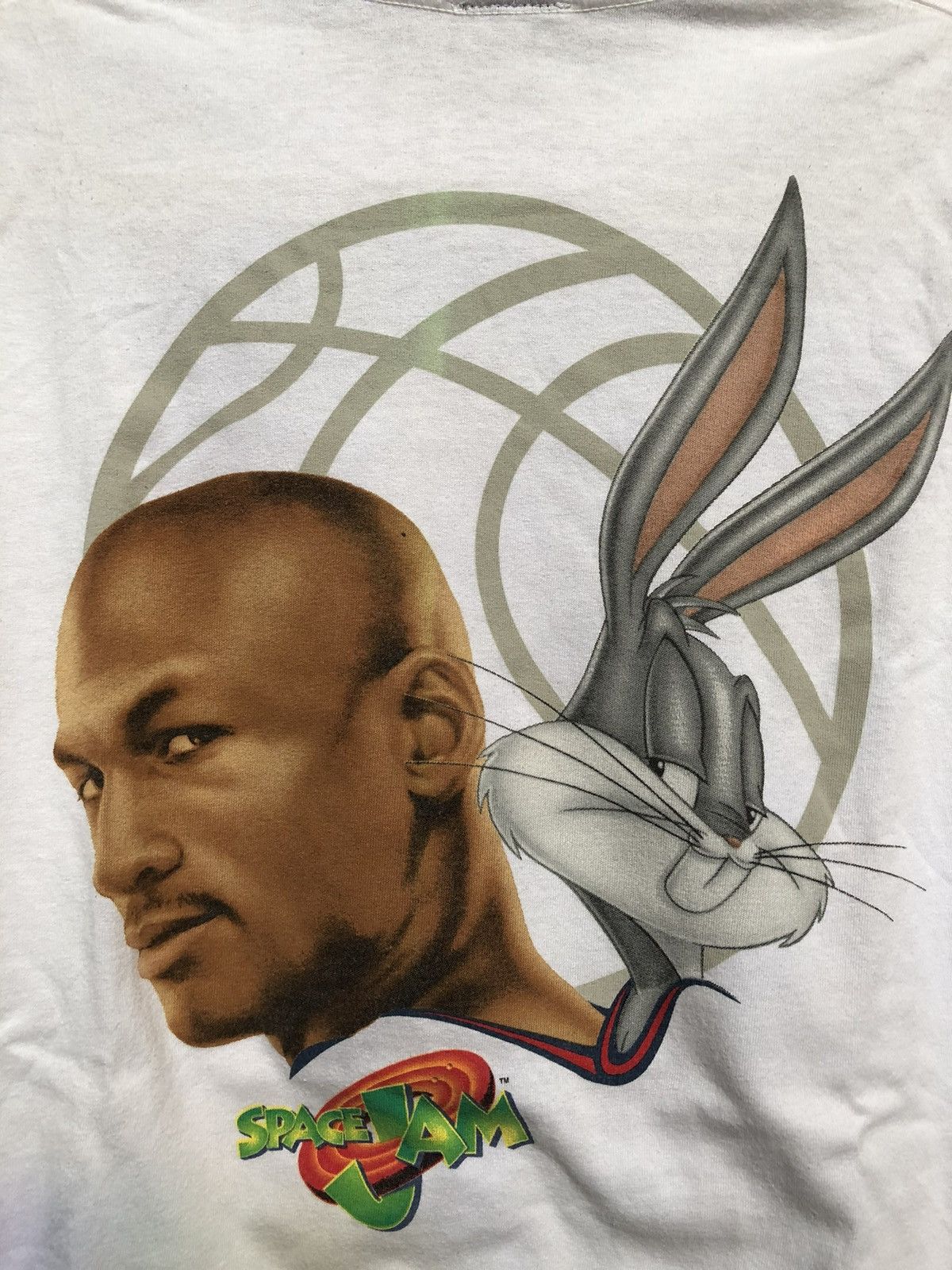 Nike × Vintage Vintage 90’s Space Jam Michael Jordan Shirt Size US L / EU 52-54 / 3 - 4 Thumbnail