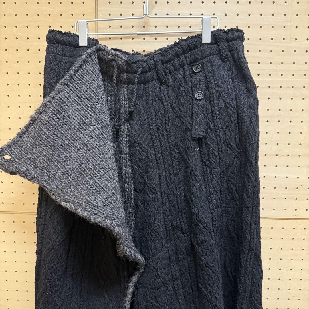 Yohji Yamamoto Yohji Yamamoto PourHomme Cable/Knit/Wrap Pants Size US 31 - 5 Thumbnail