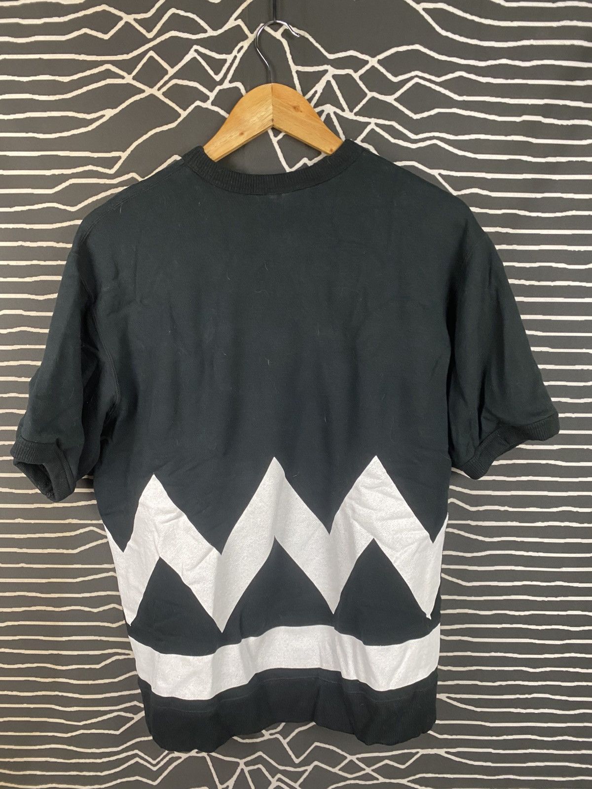 Bounty Hunter Bounty Hunter Japan Zig Zag Logo Short Sleeve Sweatshirt Size US L / EU 52-54 / 3 - 2 Thumbnail