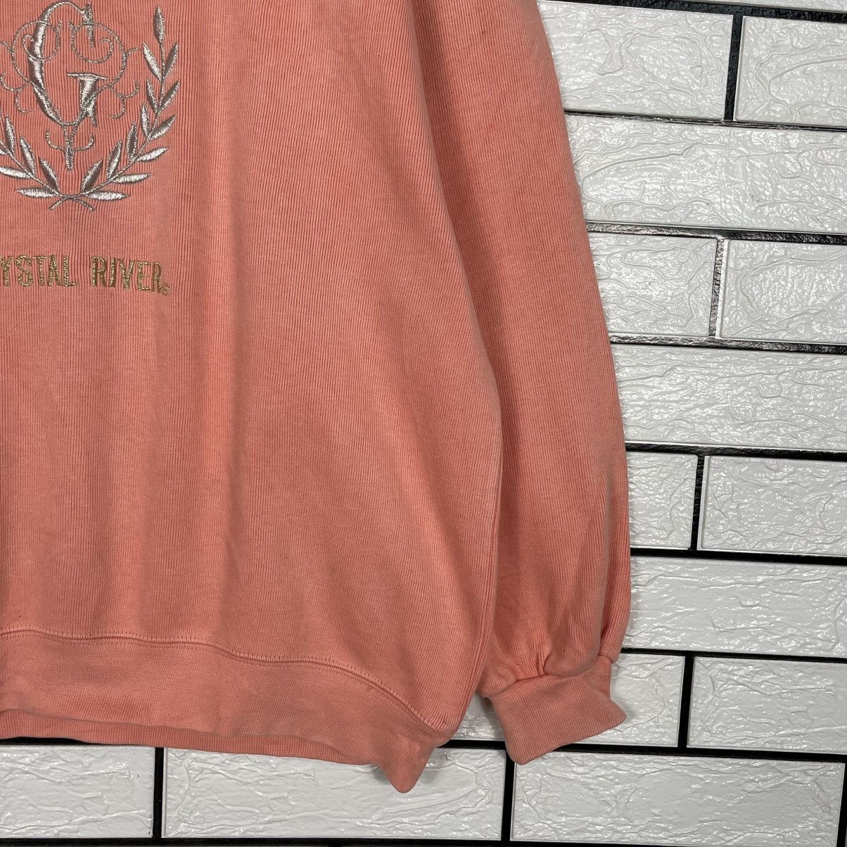 Japanese Brand Vintage Crystal River Big Logo Sweatshirt Size US M / EU 48-50 / 2 - 4 Thumbnail