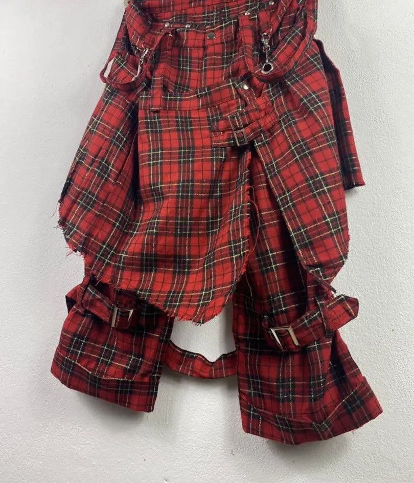 Boy London RARE NO FUTURE BONDAGE PUNK PANTS WITH SKIRT👹 Size 28" / US 6 / IT 42 - 4 Thumbnail