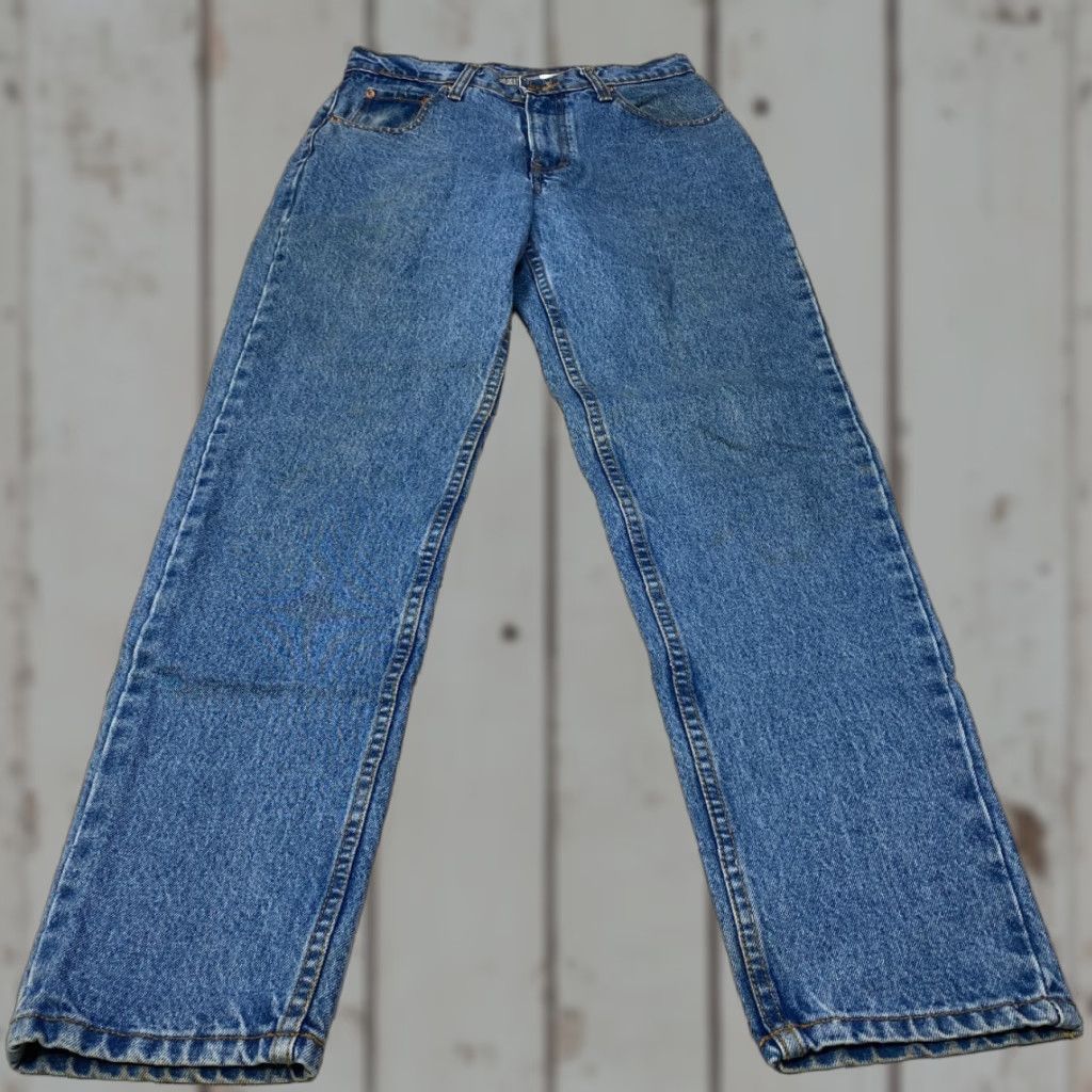 Jordache VINTAGE Jordache Jeans Women's 9/10 28x30 High Waist Tapered Stonewash Jeans 90s Style Size 32" / US 10 / IT 46 - 1 Thumbnail