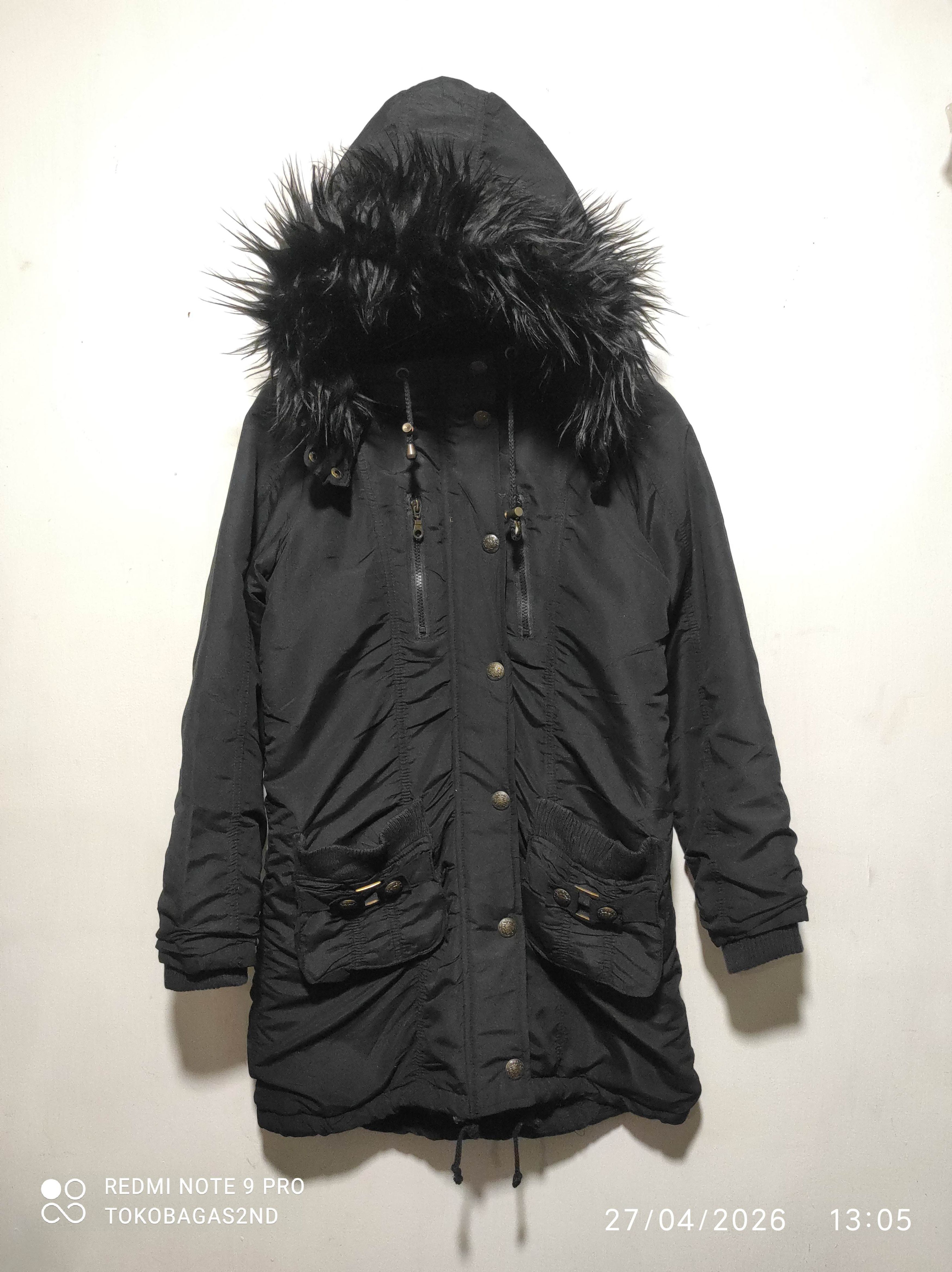 Le Grande Bleu (L.G.B.) Tender Rose Zip fur hoodie parka jacket LGB style Size US S / EU 44-46 / 1 - 2 Thumbnail