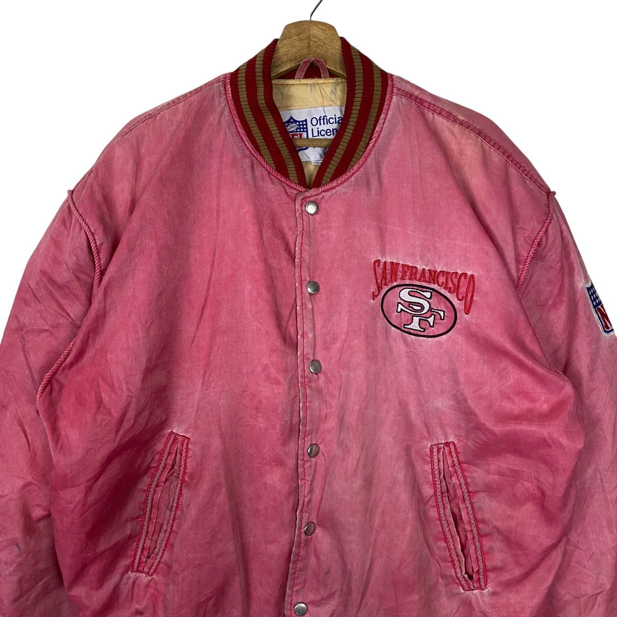NFL × Vintage Vintage NFL by East Point San Francisco Team Snap Button Size US L / EU 52-54 / 3 - 3 Thumbnail