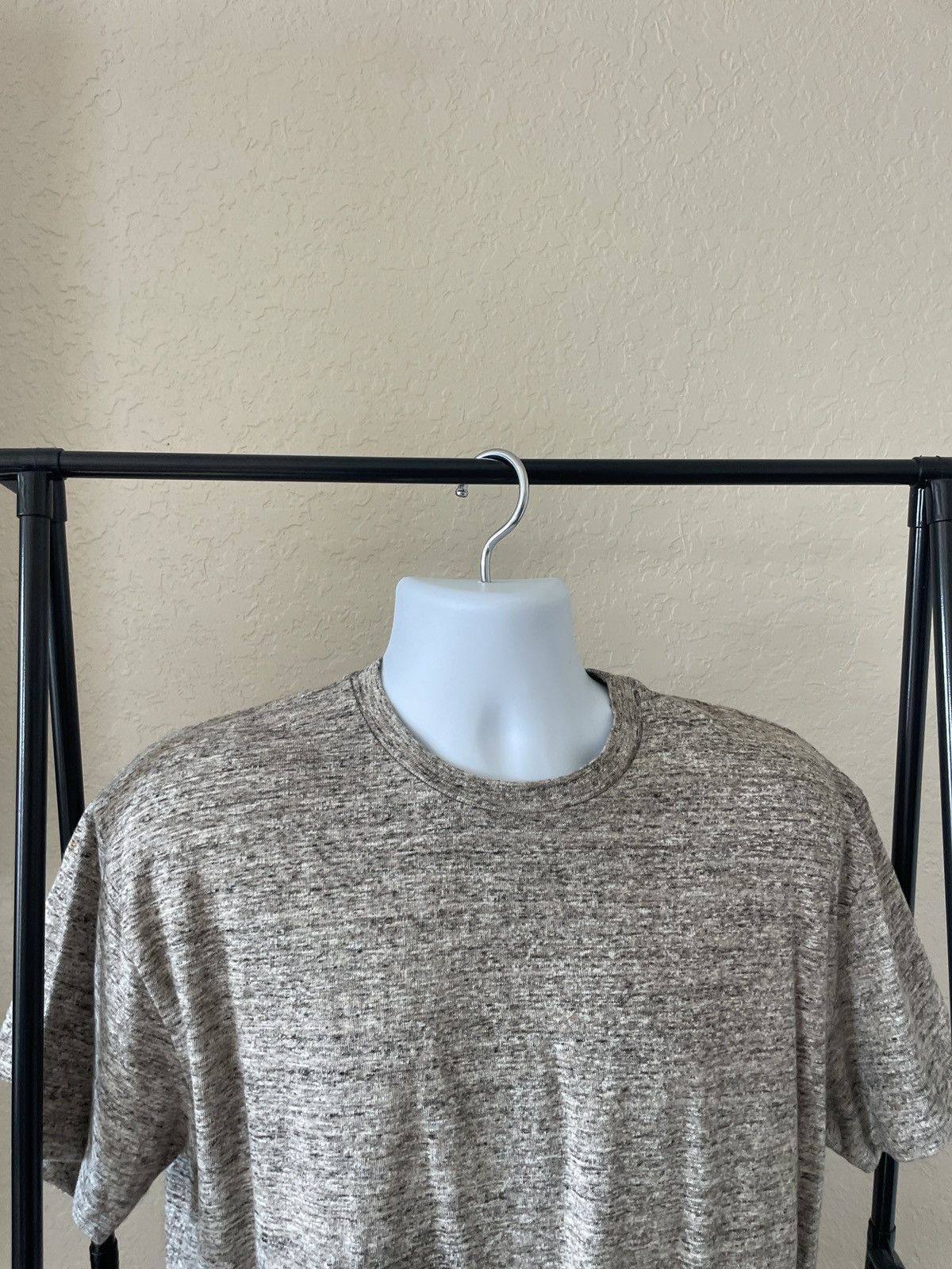 John Elliott Pre SS2019 Heathered Cotton Crewneck tee Size US M / EU 48-50 / 2 - 3 Thumbnail