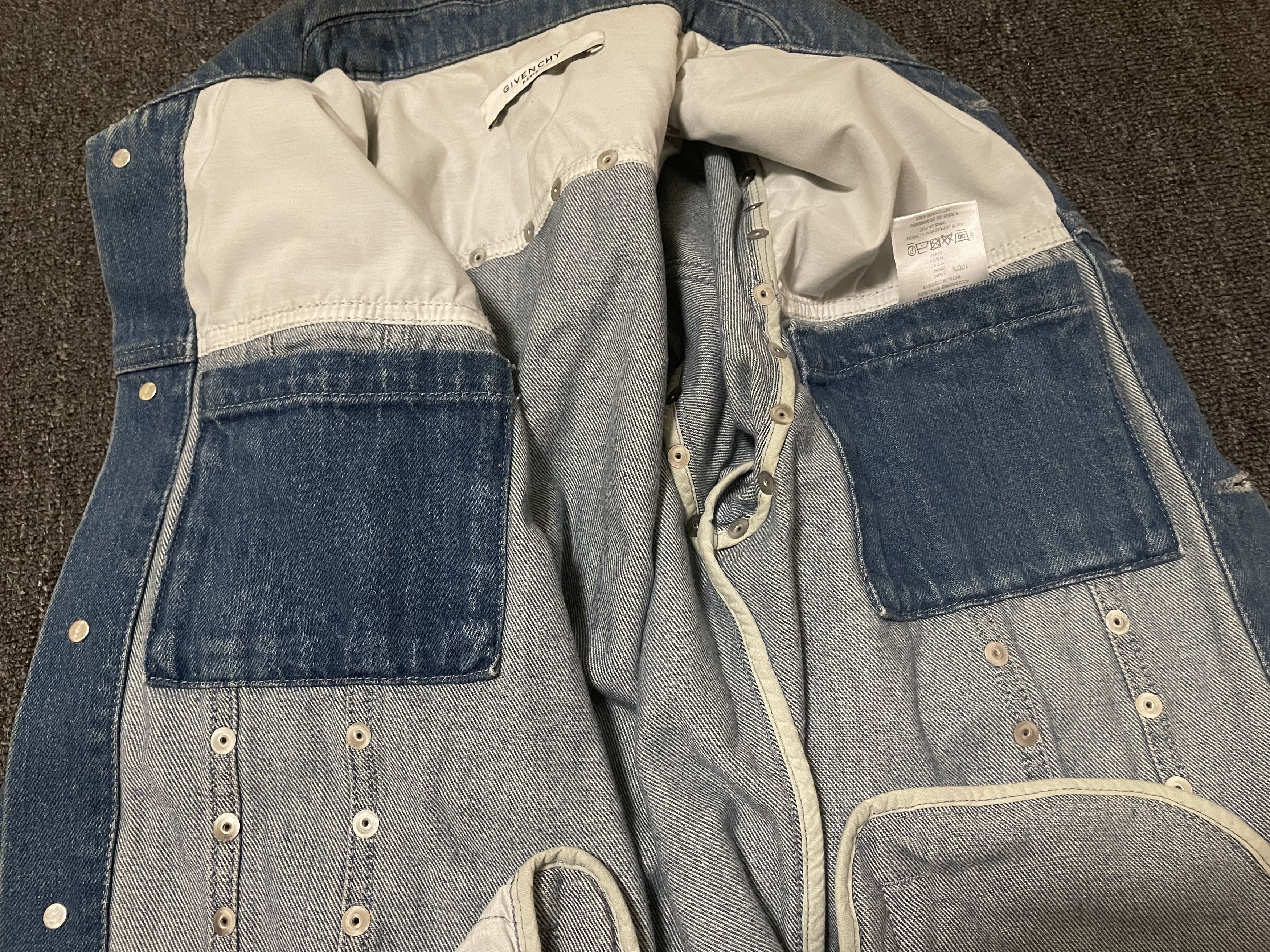 Givenchy Givenchy rivet denim jacket size S Size US S / EU 44-46 / 1 - 6 Thumbnail