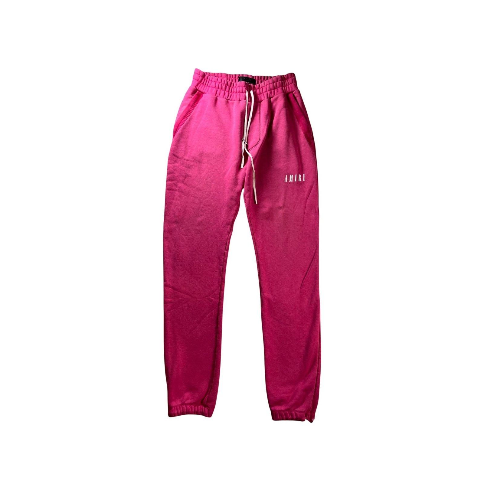 Amiri Amiri "Core Logo" Pink & White Sweatpants Size US 32 / EU 48 - 1 Thumbnail