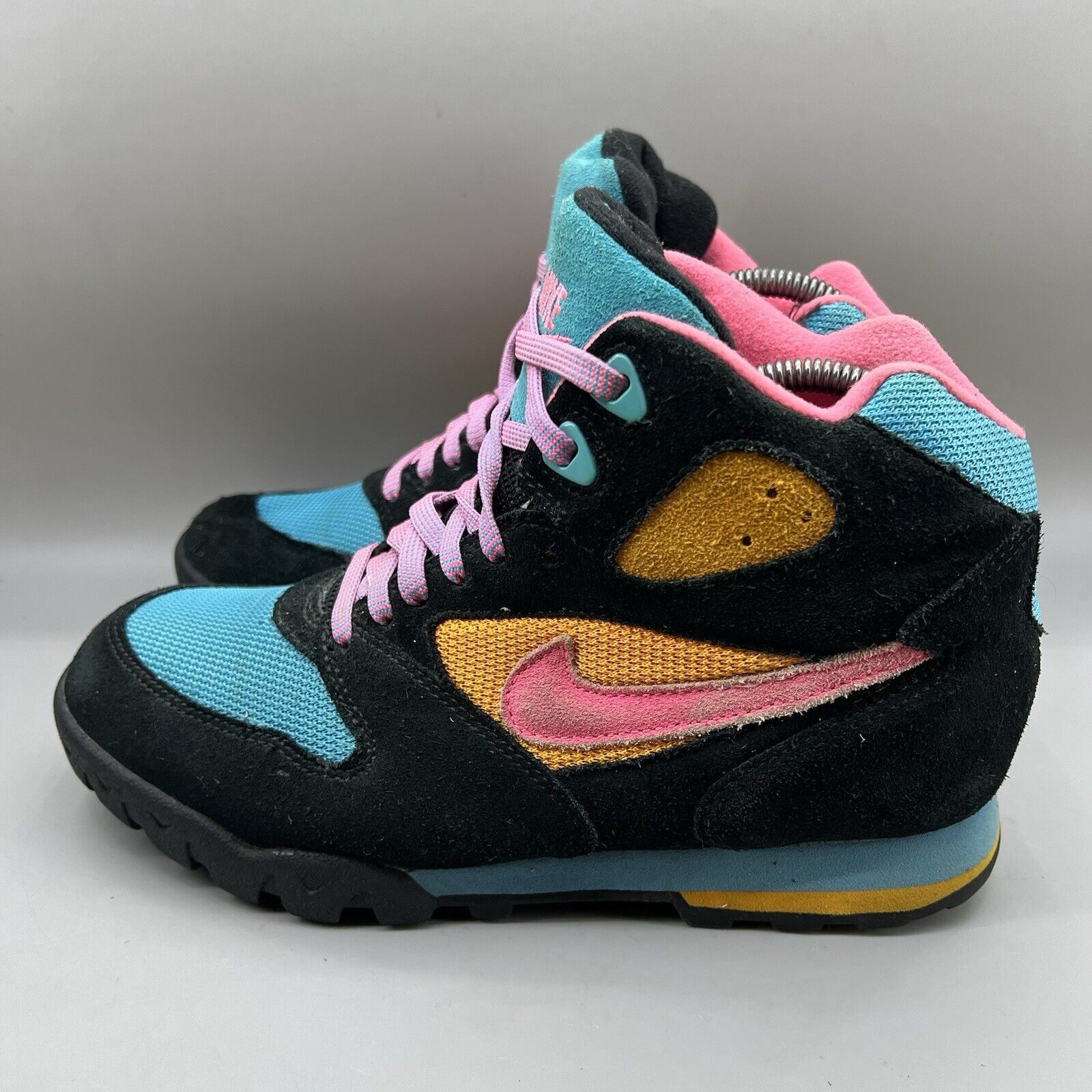 Nike Nike ACG Caldera Retro Sneakers Men Size 8 Blue Black Suede Size US 8 / EU 41 - 3 Thumbnail
