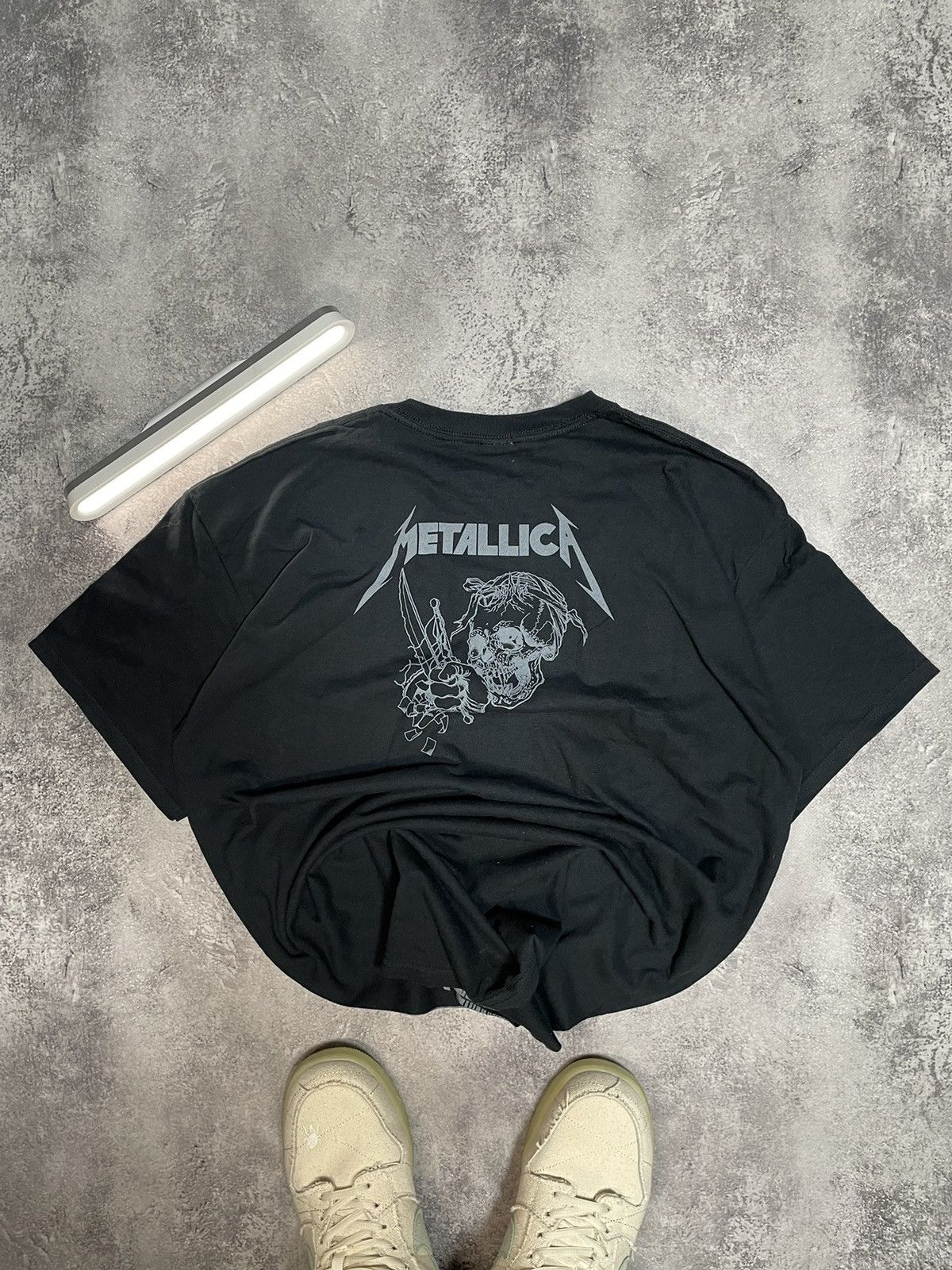 Band Tees Vintage 00s Metallica All Over Print T-shirt Streetwear Size US M / EU 48-50 / 2 - 10 Thumbnail