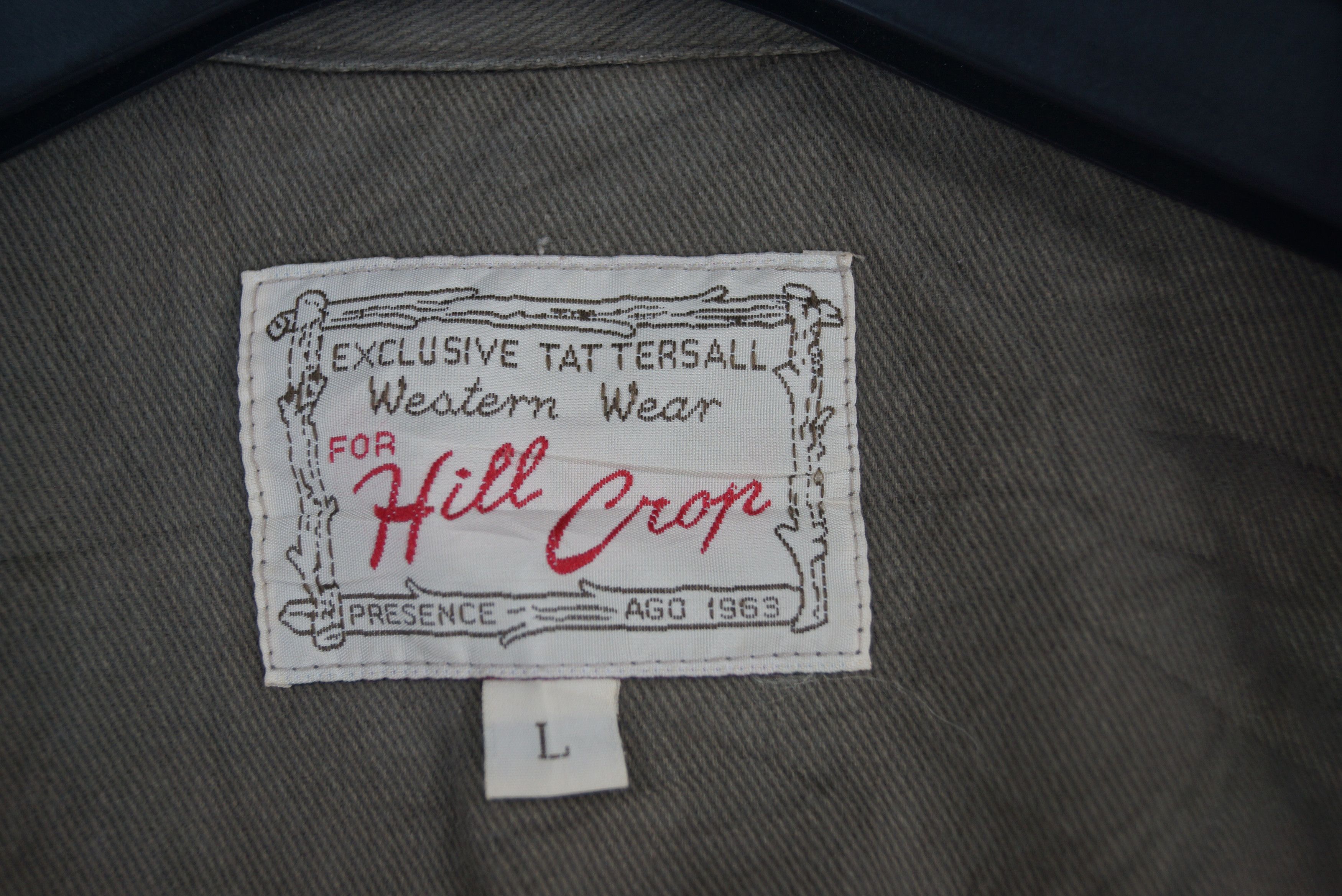 Vintage Vintage Denim Jacket Hill Crop Nice Design Size US L / EU 52-54 / 3 - 3 Thumbnail