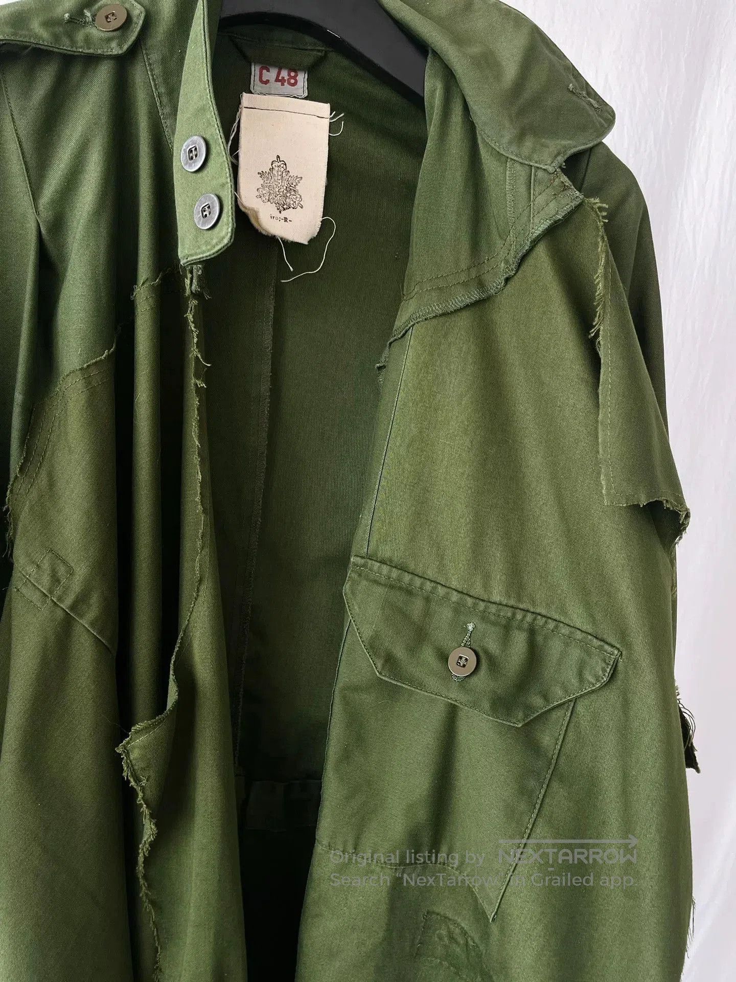 Other Deconstructed Military Style Women's Jacket. Size M / US 6-8 / IT 42-44 - 4 Thumbnail