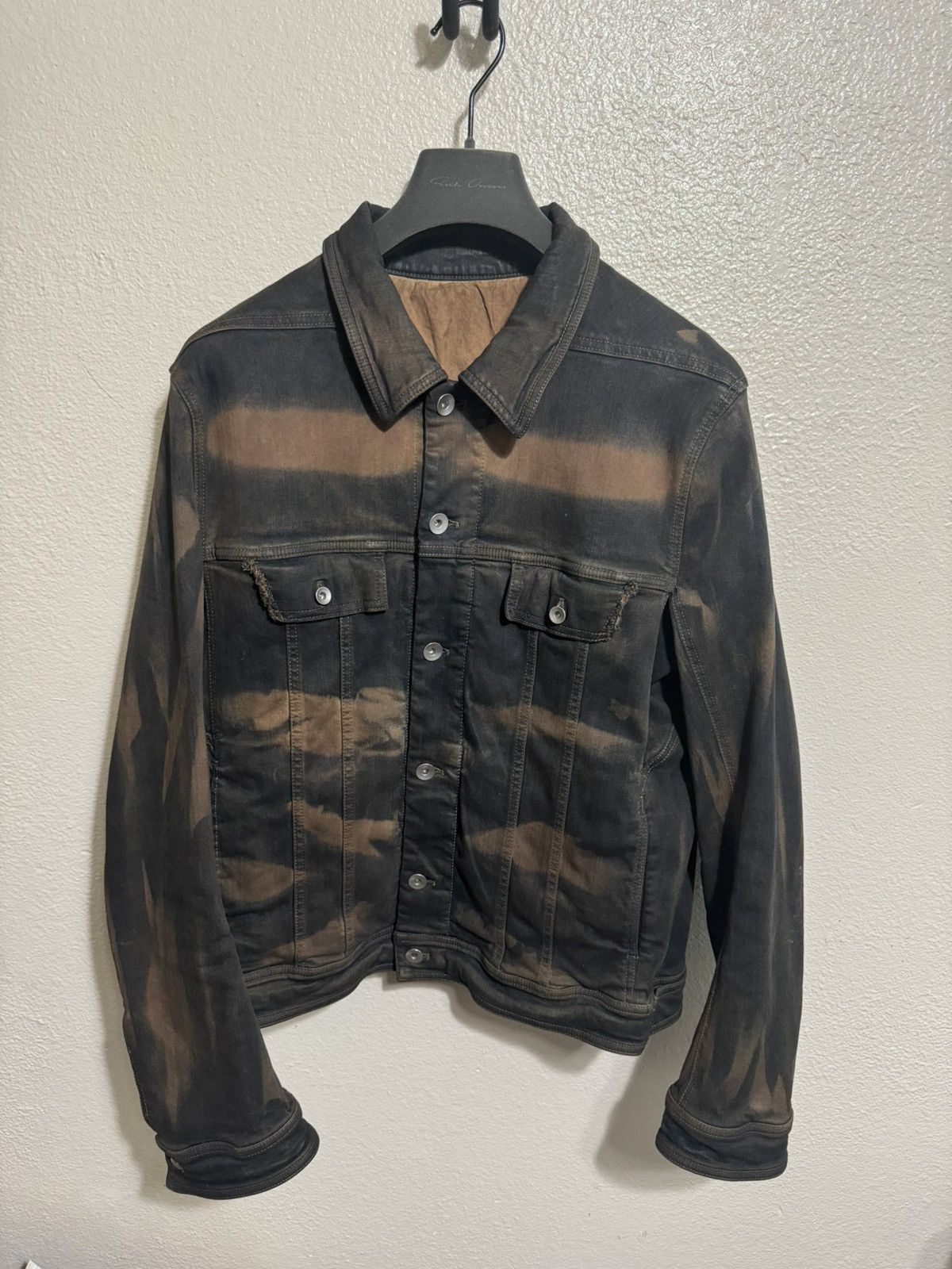 Rick Owens Drkshdw Rick Owens Drkshdw Mud Trucker Jacket Size US L / EU 52-54 / 3 - 1 Thumbnail